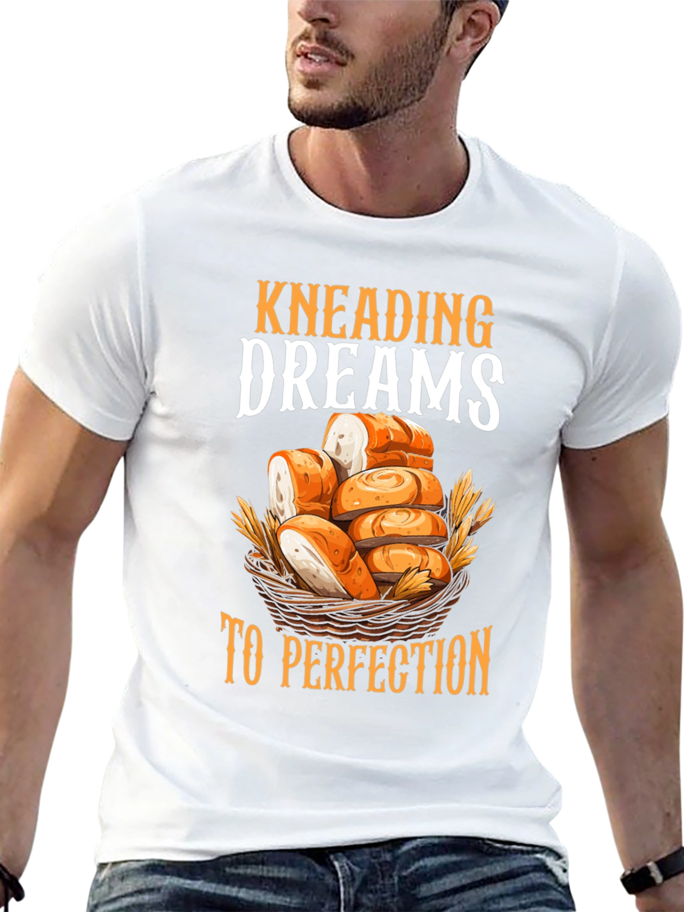 Kneading Dreams T-Shirt | Baker Gift