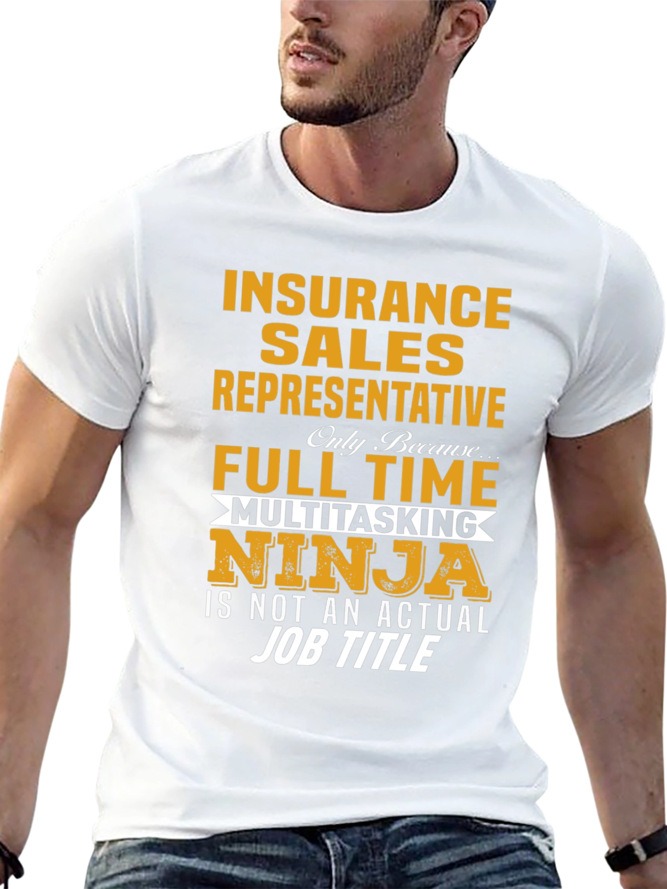 Insurance Sales Representative Ninja T-Shirt