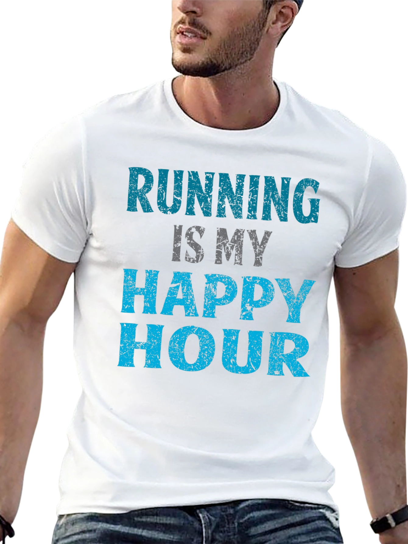 Running is My Happy Hour T-Shirt