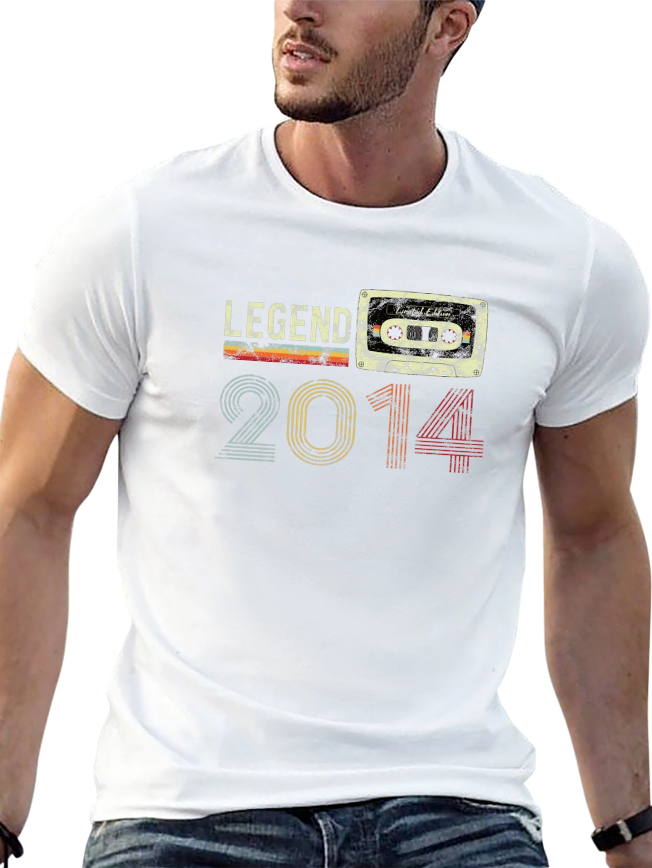Legend 2014 Cassette Tape Graphic T-Shirt