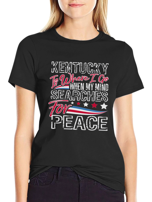Kentucky Peace T-Shirt - State Pride Graphic Tee