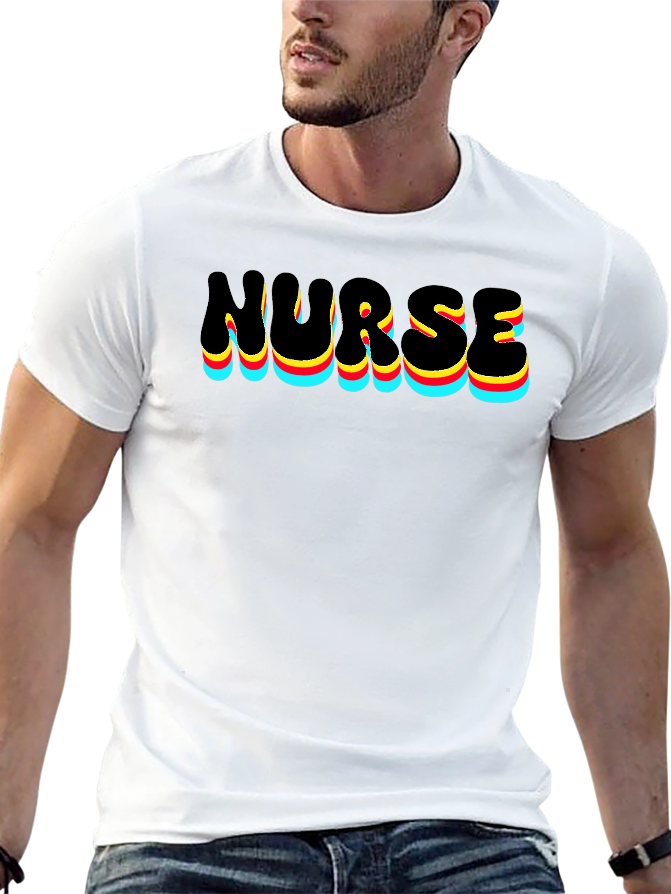 Retro Nurse T-Shirt - Novelty Tee
