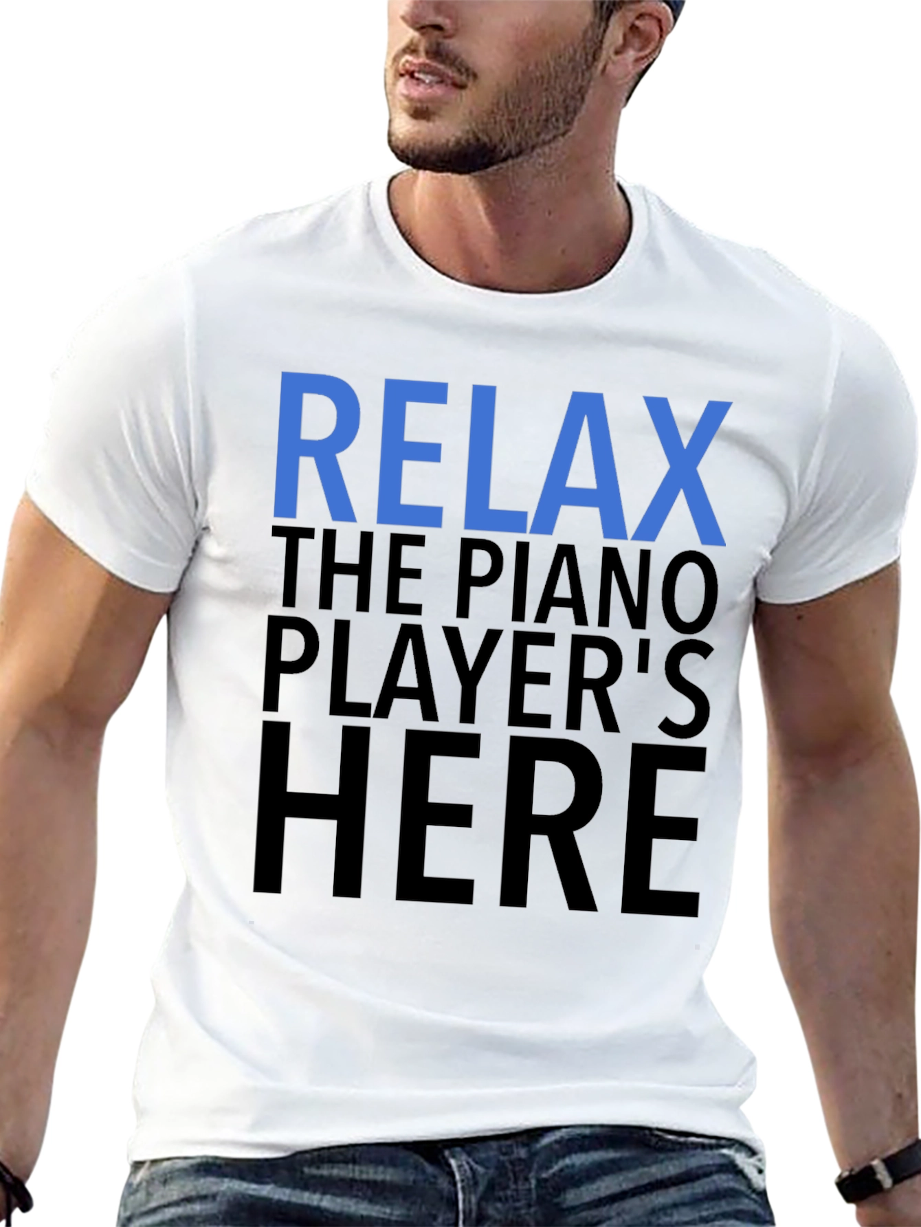 Relax Piano Player T-Shirt