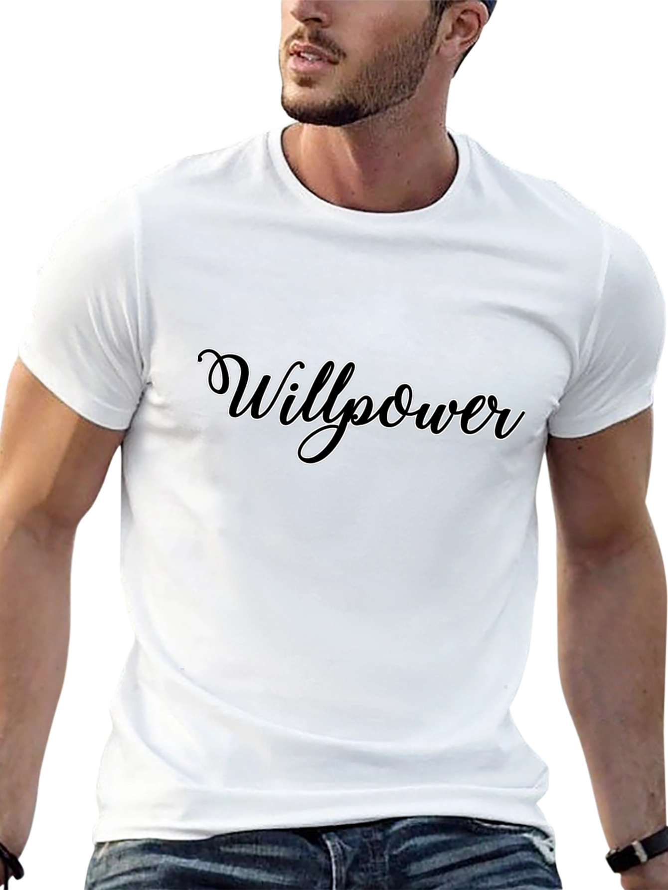 Willpower Graphic Tee - Classic Black T-Shirt