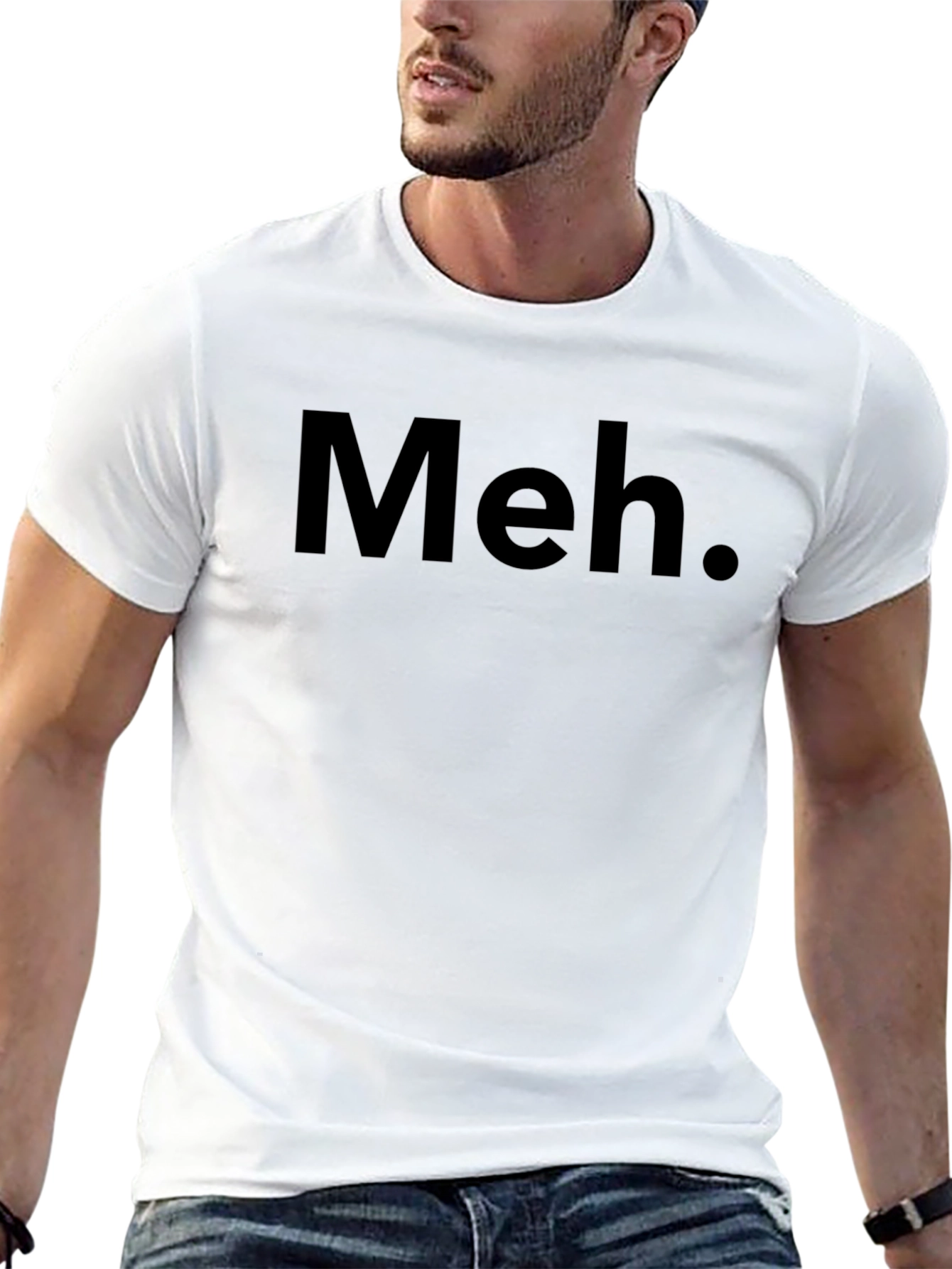 Meh. Graphic T-Shirt - Casual Style