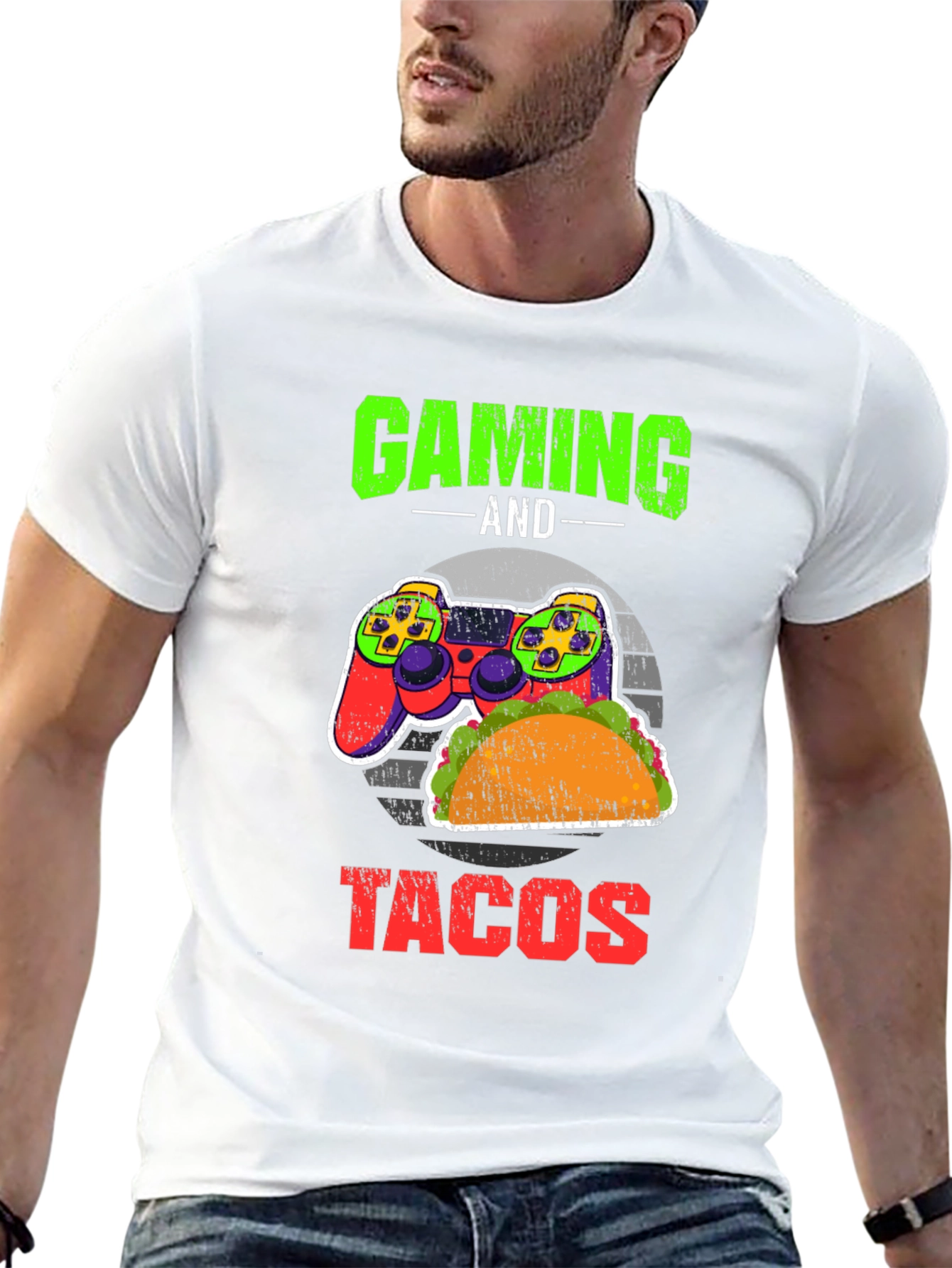 Gaming & Tacos Graphic Tee