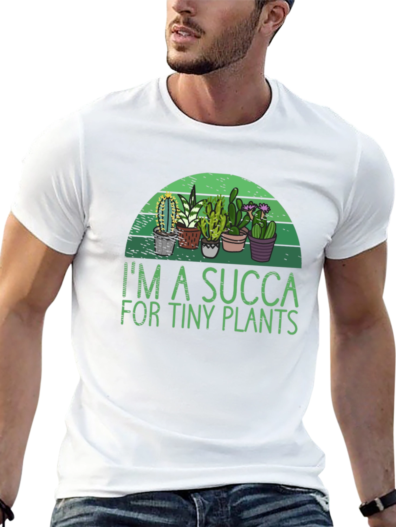 Im a SUCCA for Tiny Plants Graphic T-Shirt