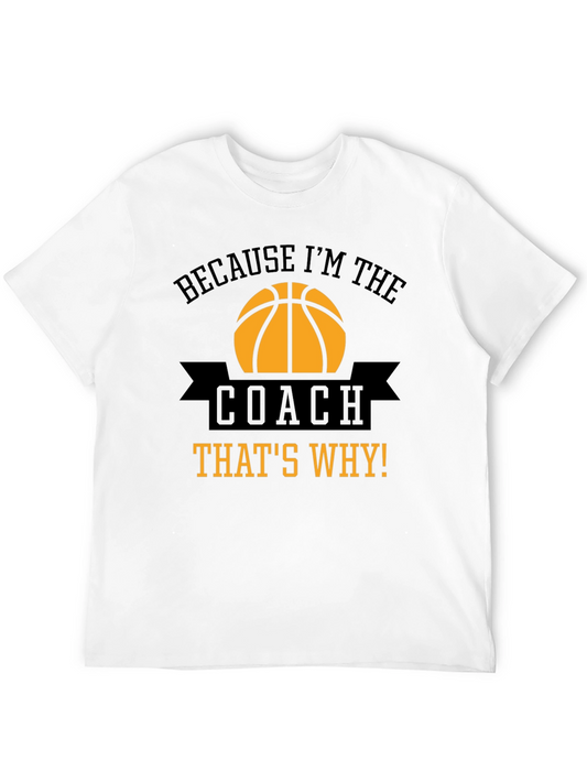 Basketball Coach Graphic T-Shirt