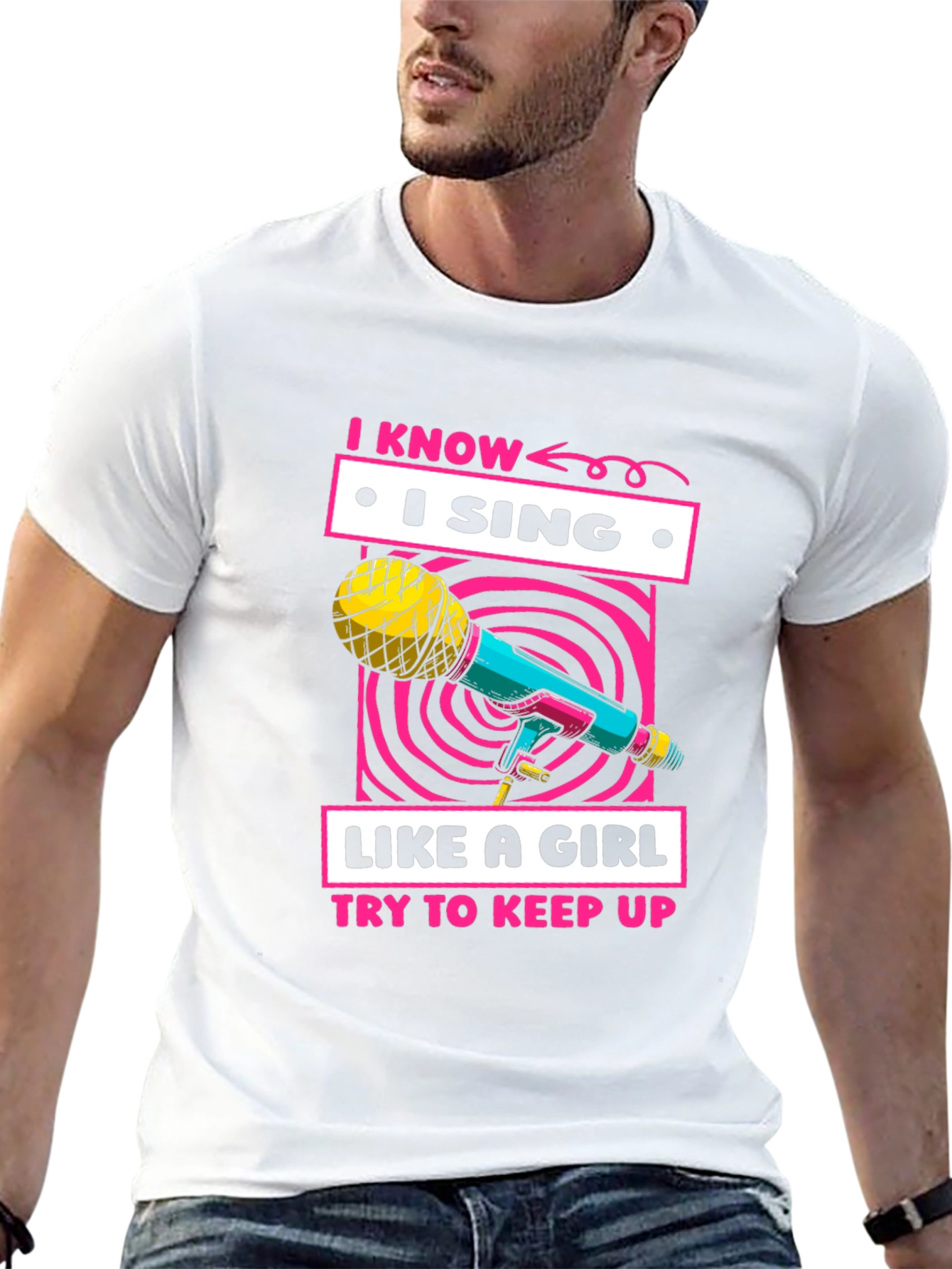 I Sing Like A Girl Graphic T-Shirt