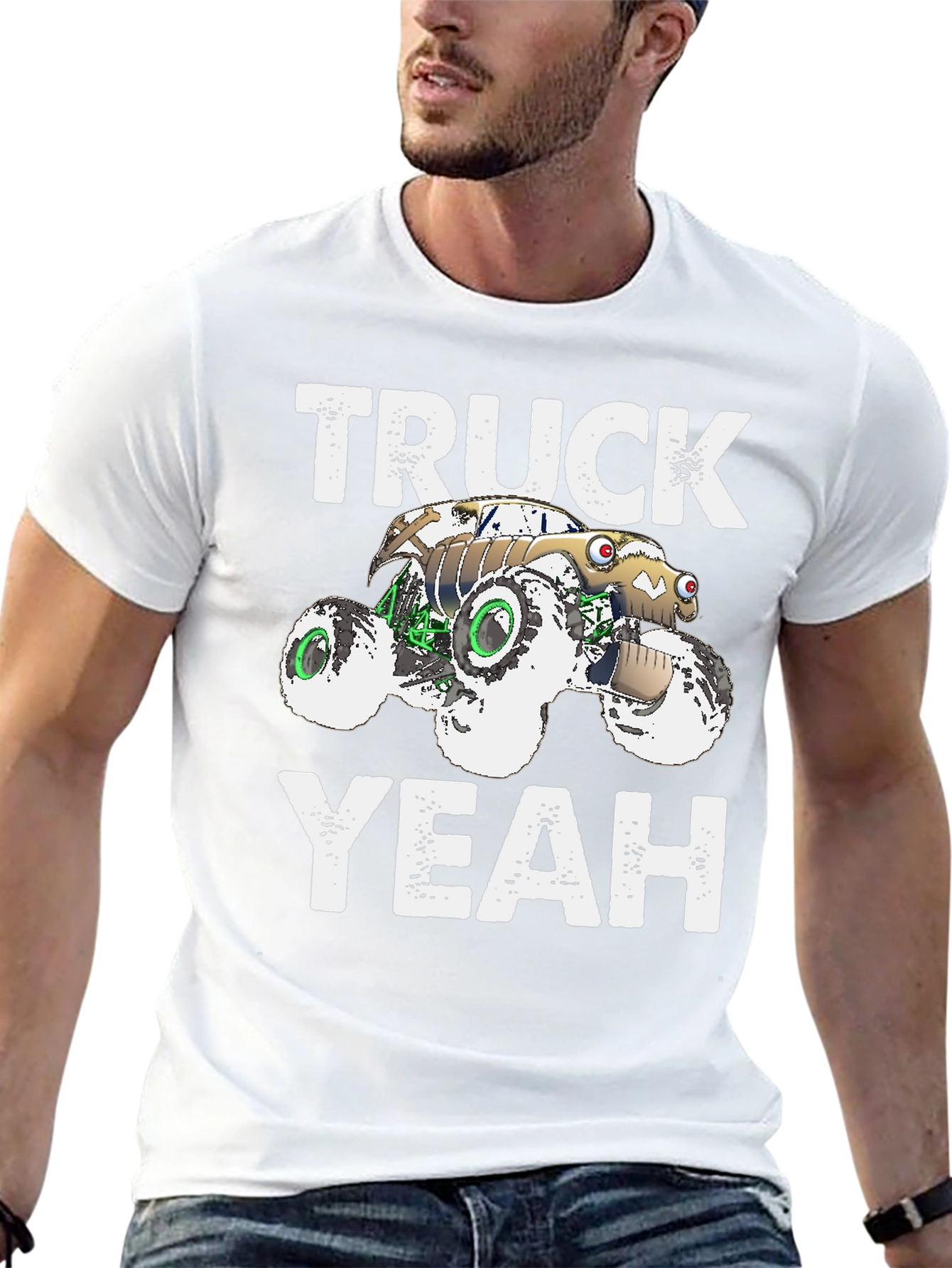 Truck Yeah Monster Truck T-Shirt