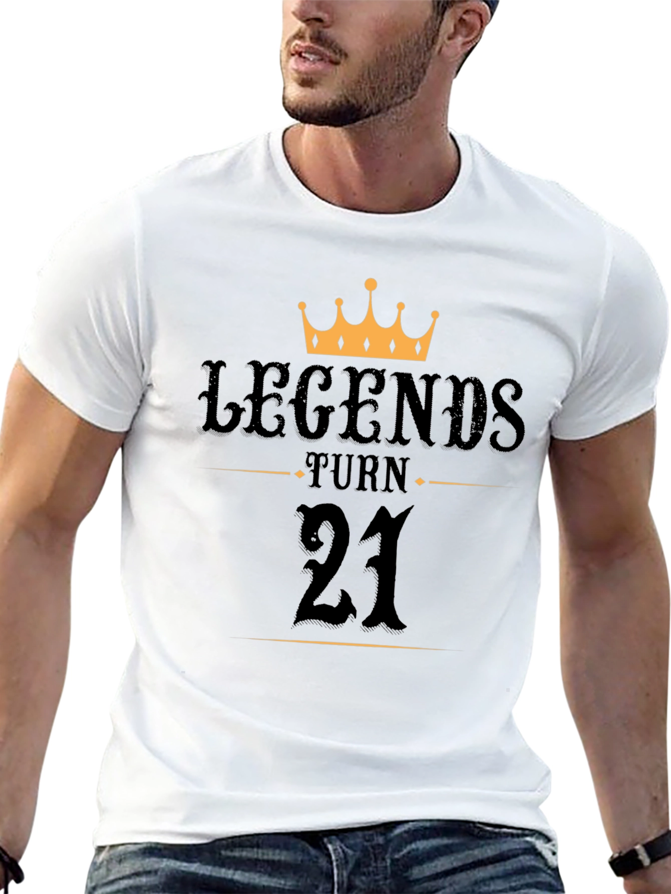 Legends Turn 21 Birthday T-Shirt