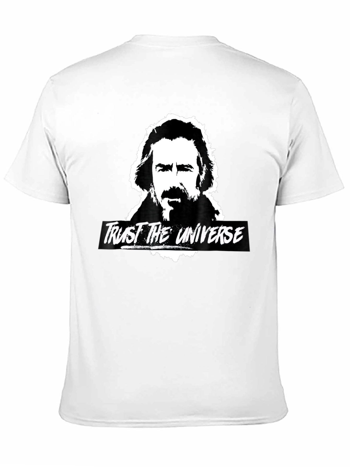 Trust the Universe Graphic T-Shirt - Black