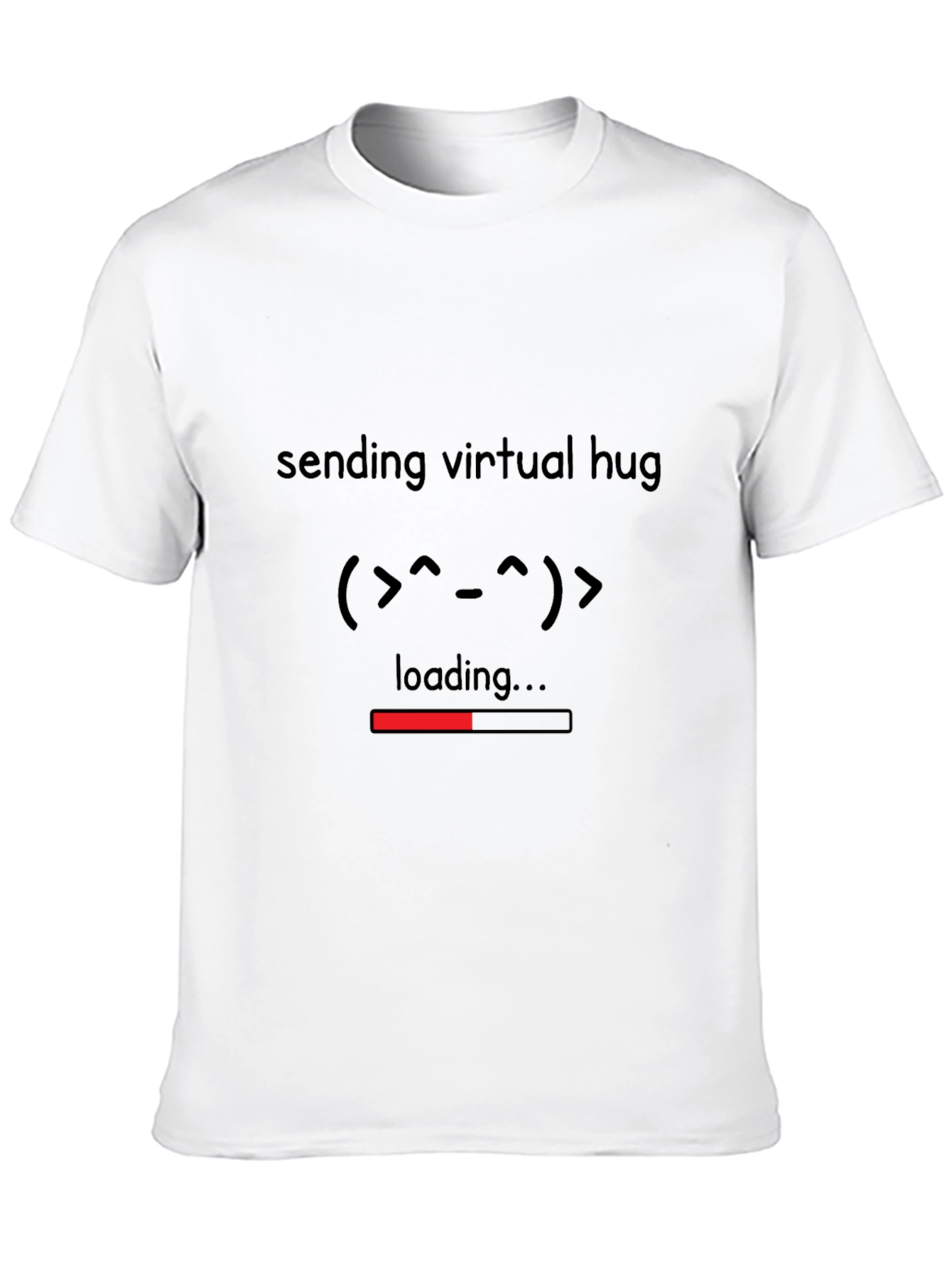 Virtual Hug Loading Graphic T-Shirt