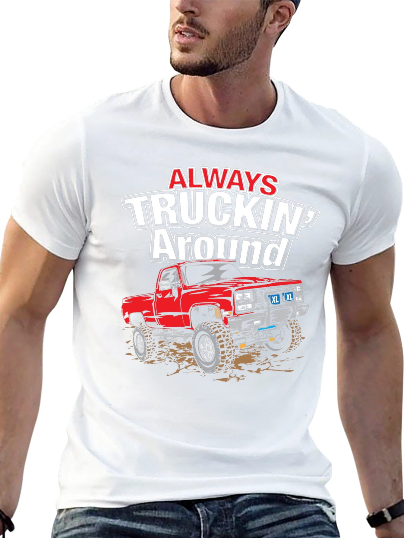 Always Truckin Around Graphic T-Shirt