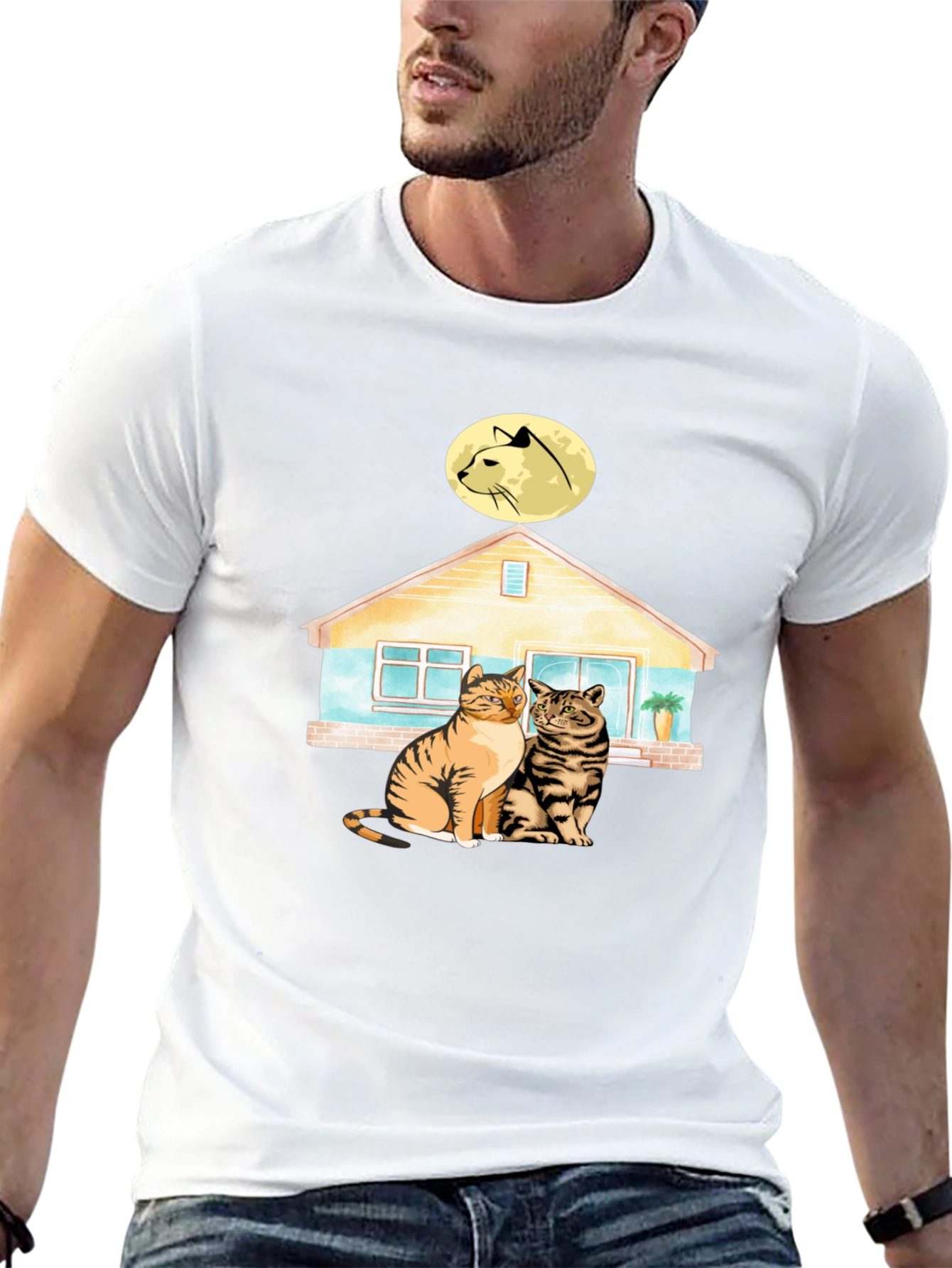 Cat House T-Shirt - Unique Pet Lover Tee