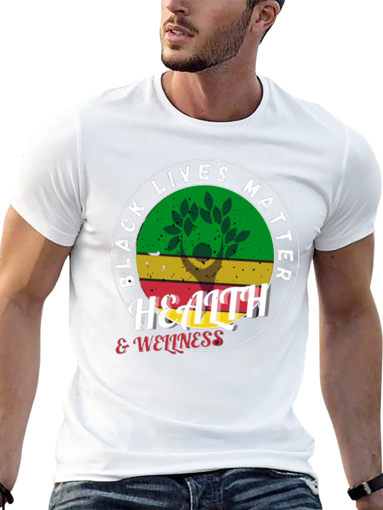 Black Lives Matter Health & Wellness Graphic Tee