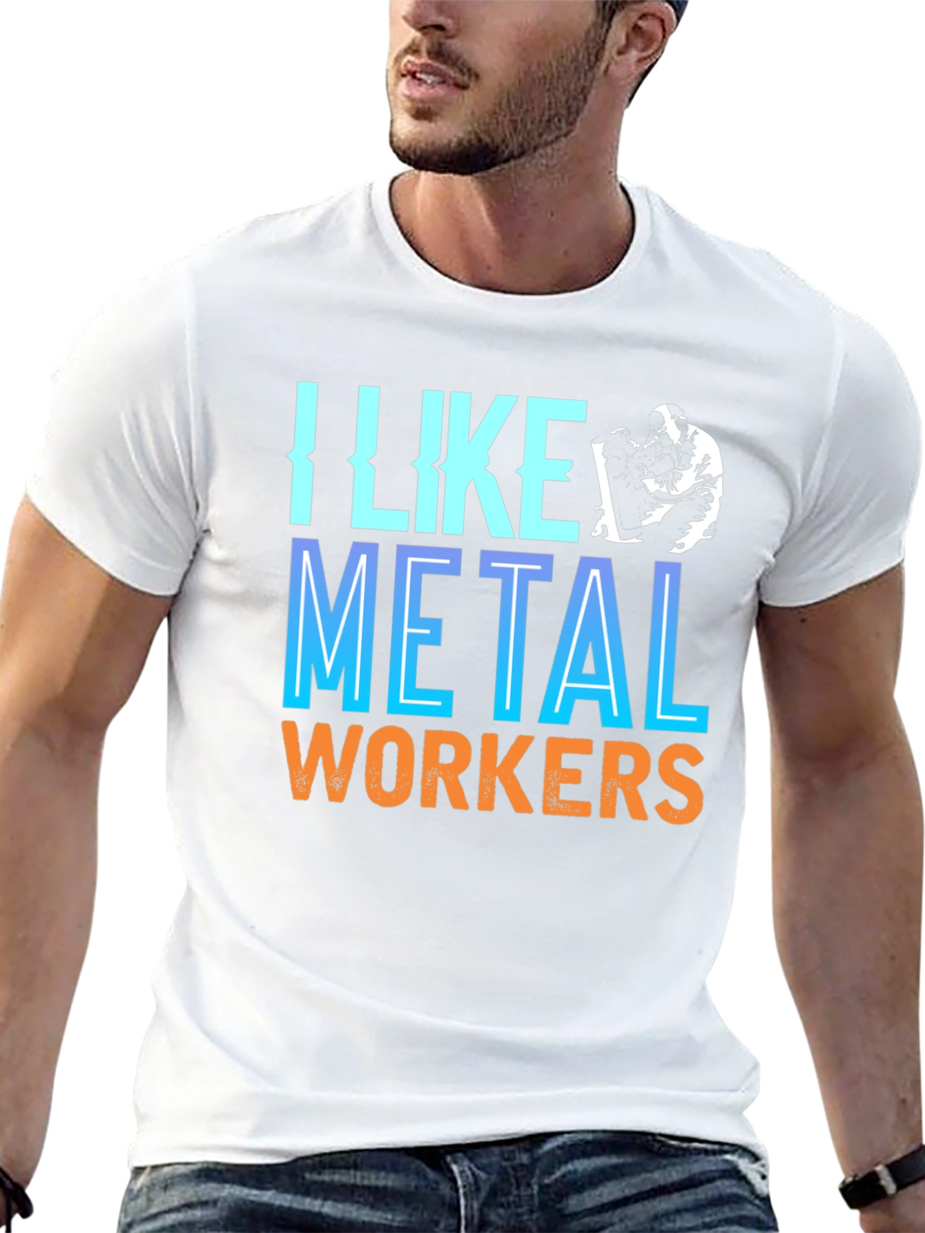 I Like Metal Workers Graphic Tee