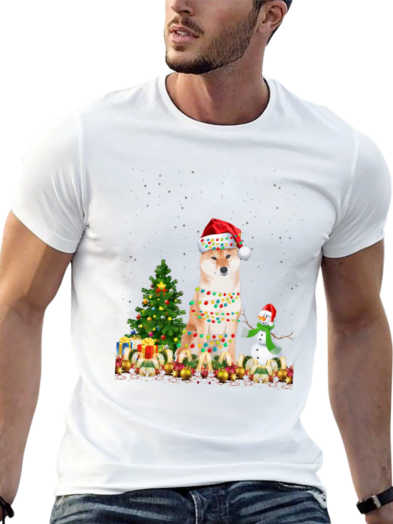 Christmas Shiba Inu T-Shirt