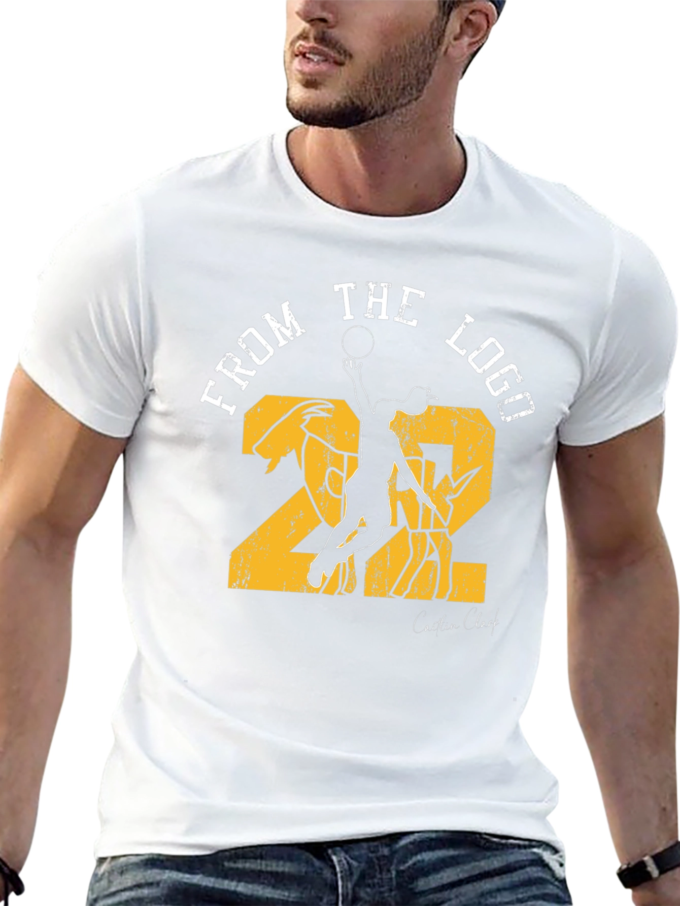 From the Logo Basketball Graphic Tee
