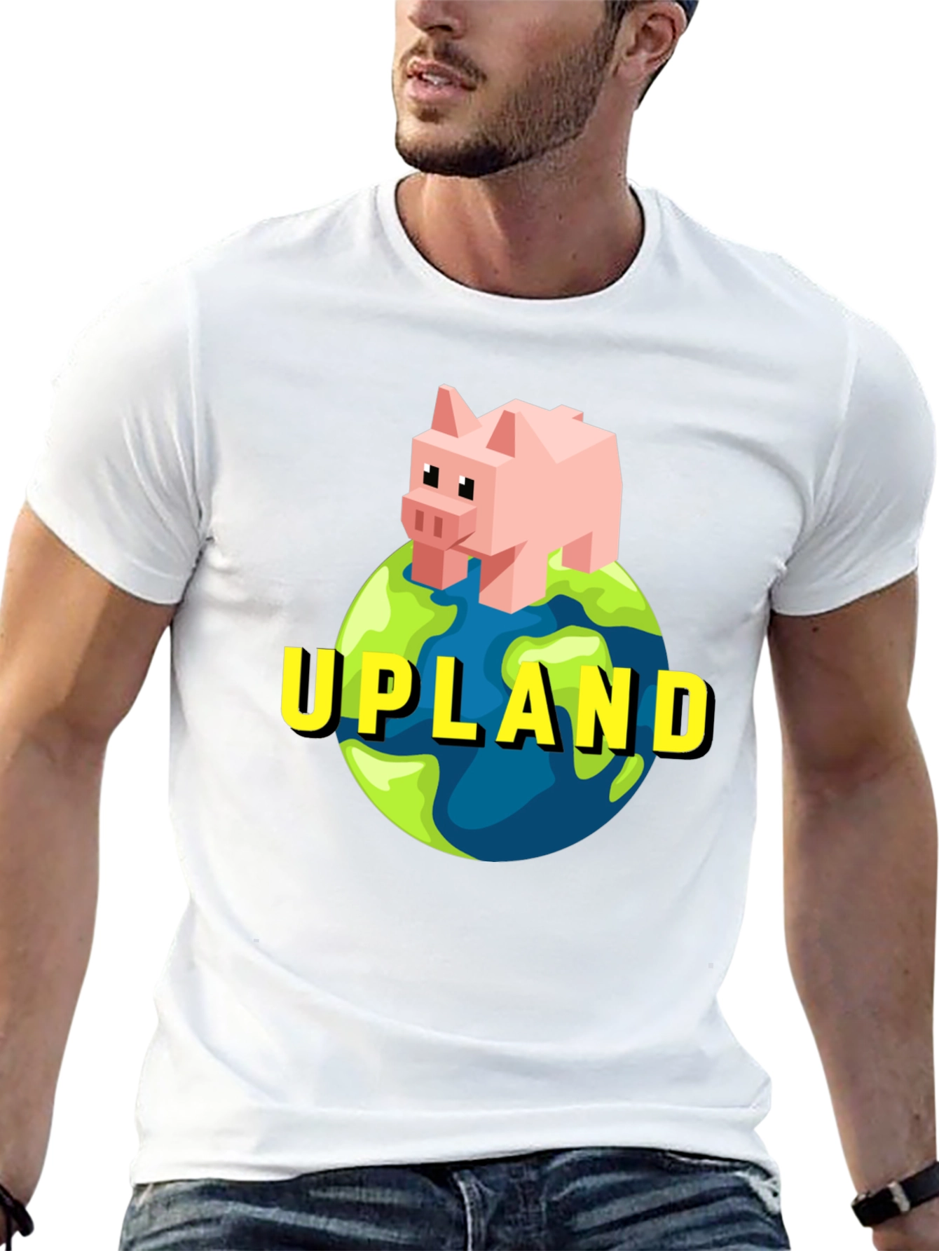 Upland Game T-Shirt - Metaverse Earth & Pig