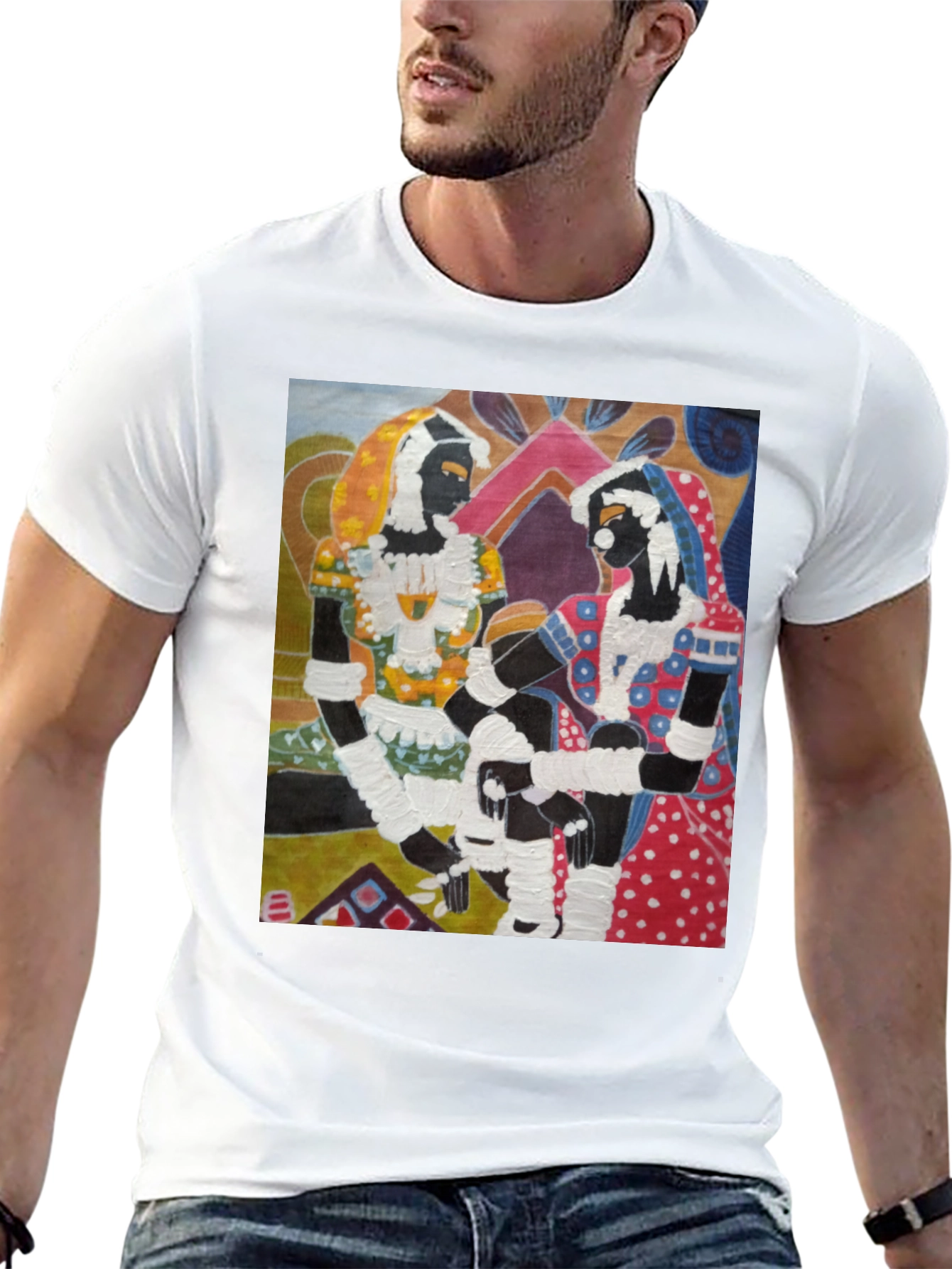 Unique Art Tee - Women Illustration