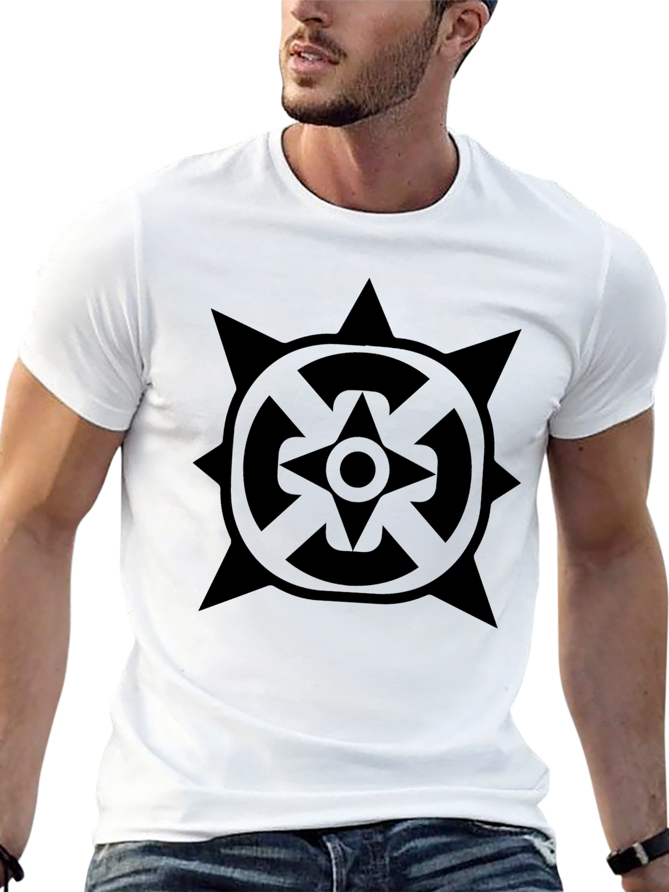 Mystic Star Graphic Black T-Shirt