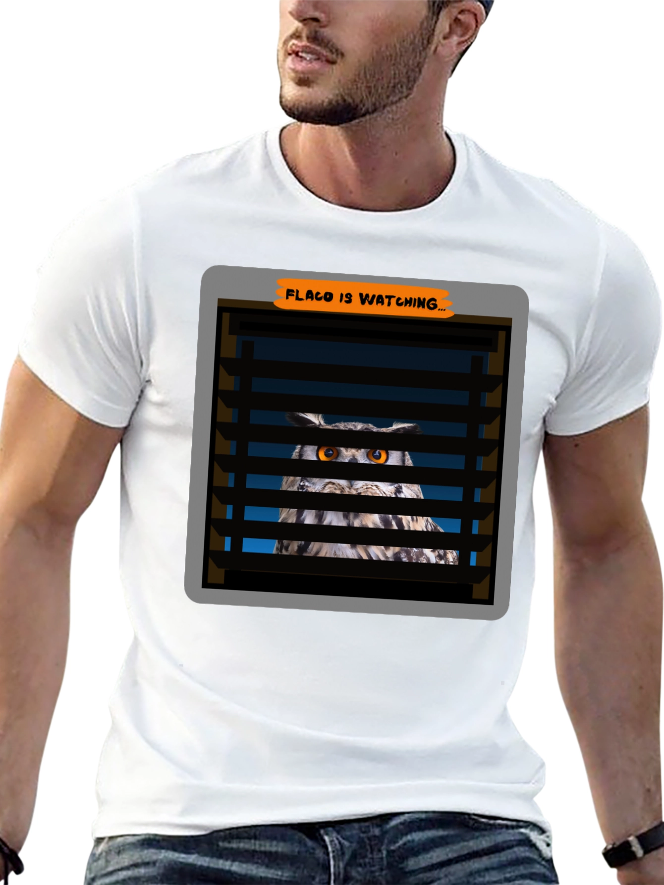 Flaco is Watching Graphic T-Shirt