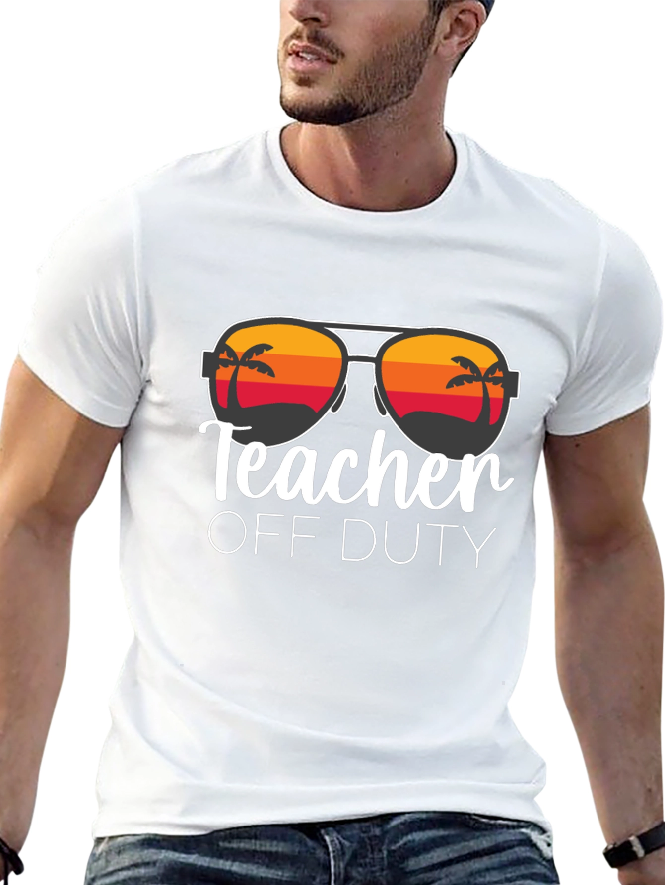 Teacher Off Duty Graphic T-Shirt