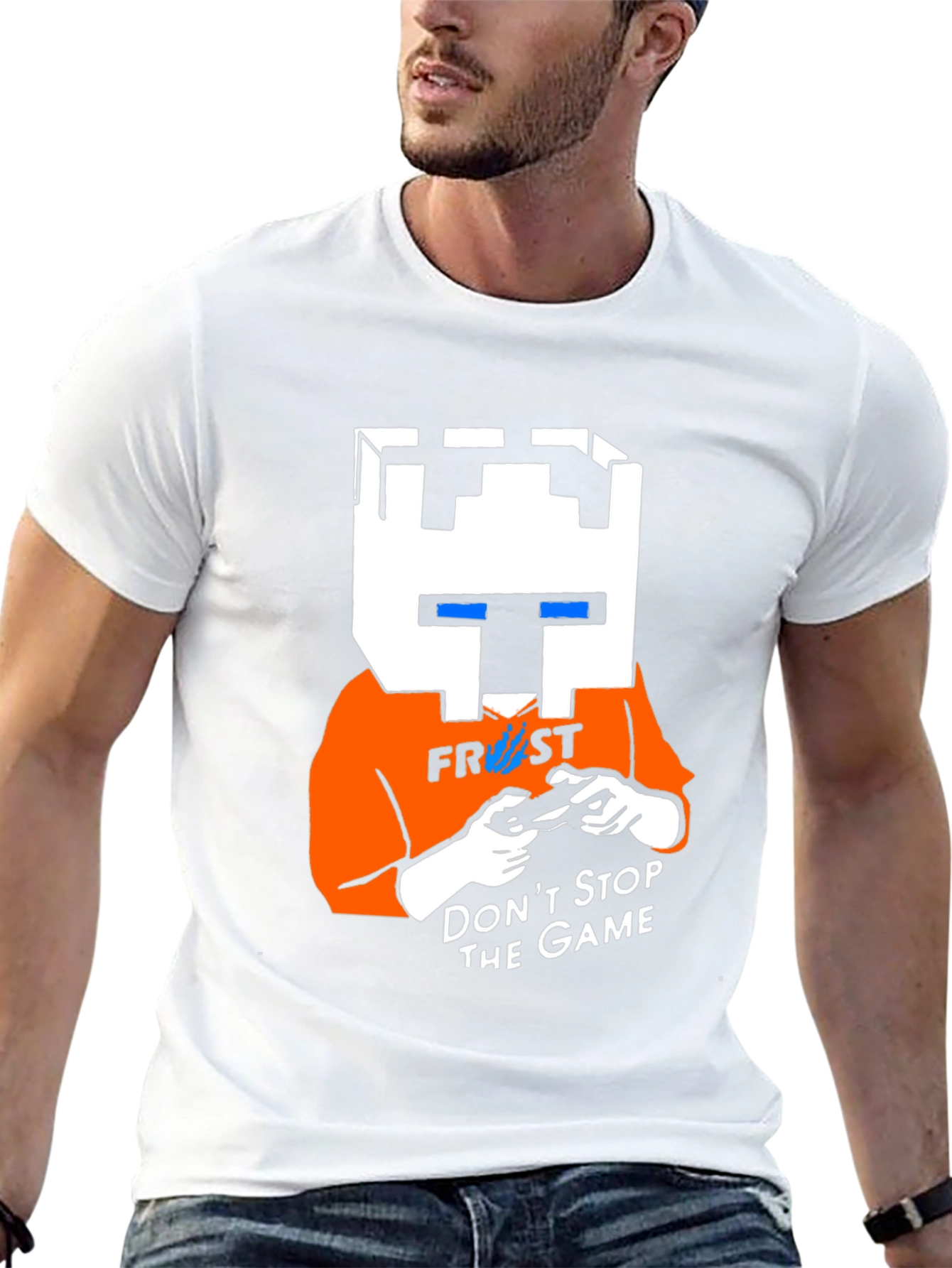 Frost Gaming T-Shirt - Dont Stop the Game!