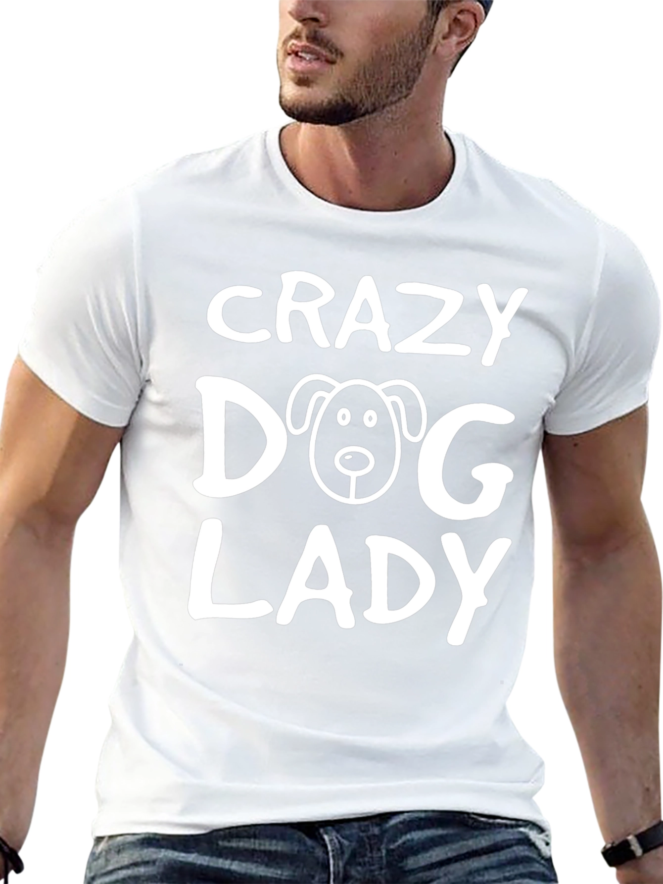 Crazy Dog Lady Graphic Tee - Unisex