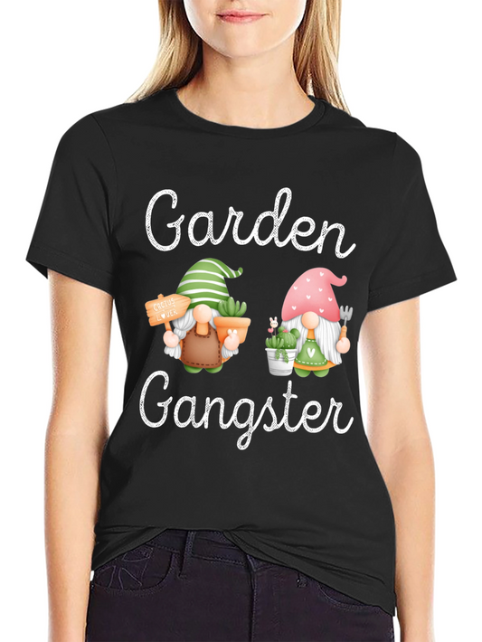 Garden Gangster T-Shirt - Novelty Gardener Humor