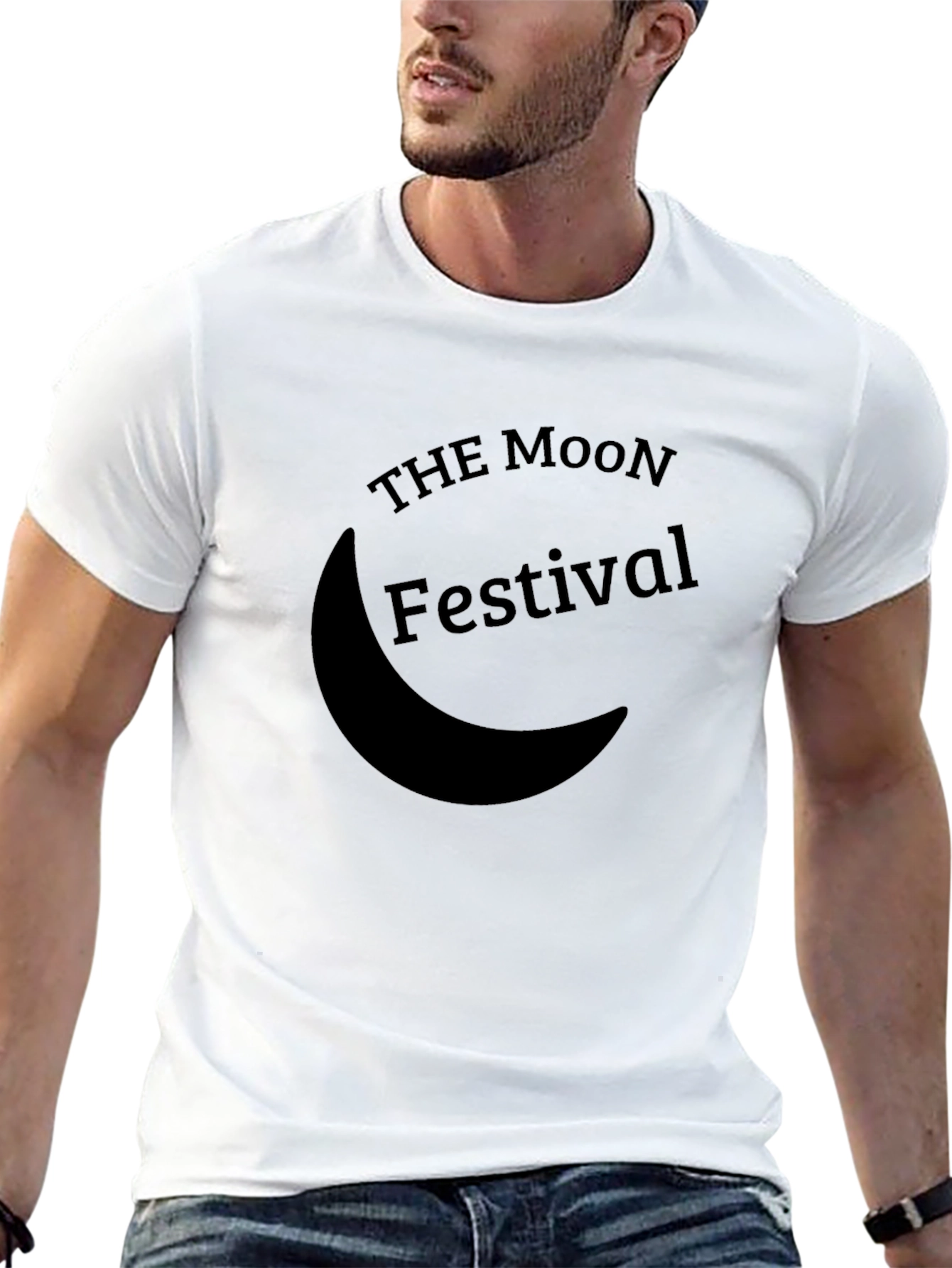 The Moon Festival Black T-Shirt
