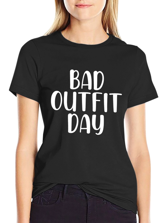 Bad Outfit Day Graphic Tee - Funny Unisex T-Shirt