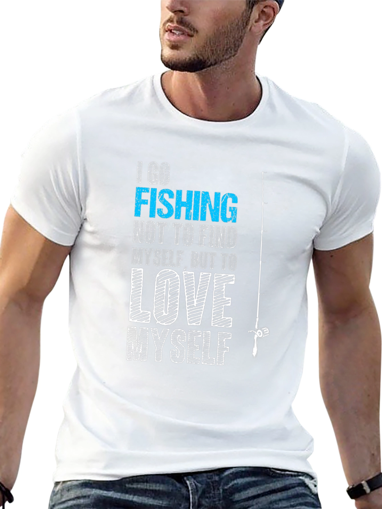 Fishing Love Myself Graphic Tee