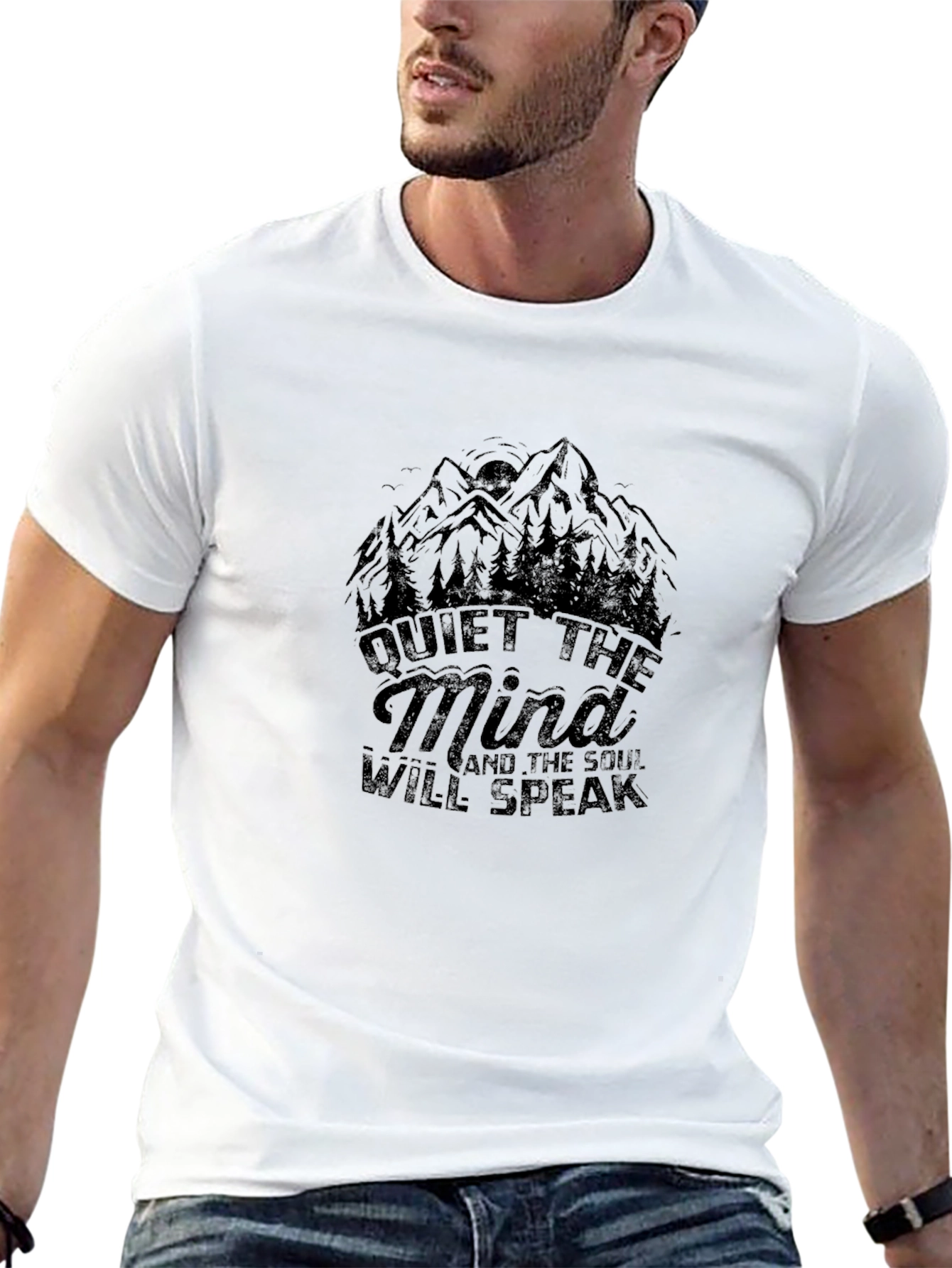 Quiet the Mind Graphic T-Shirt