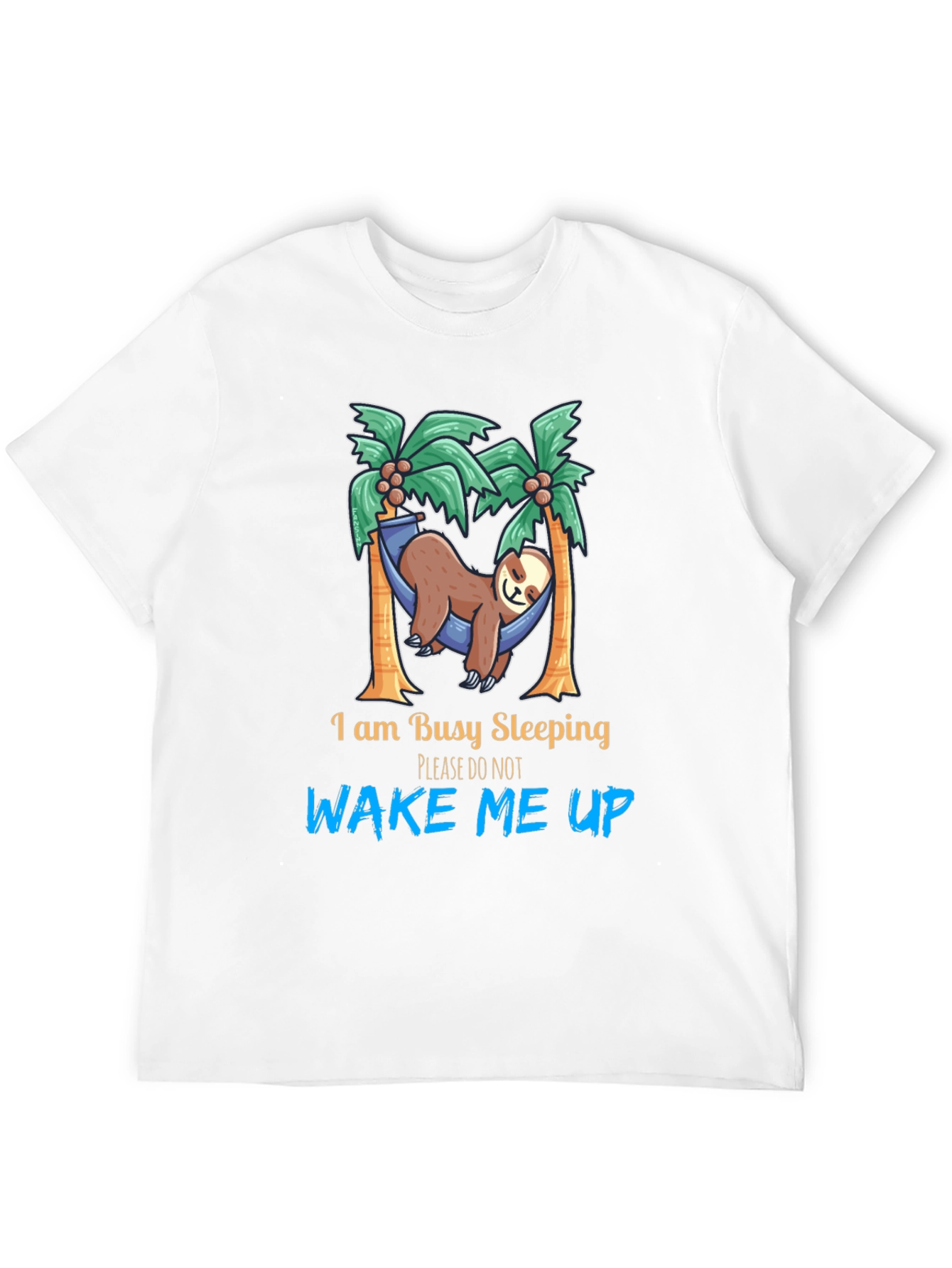 Lazy Sloth Sleeping T-Shirt