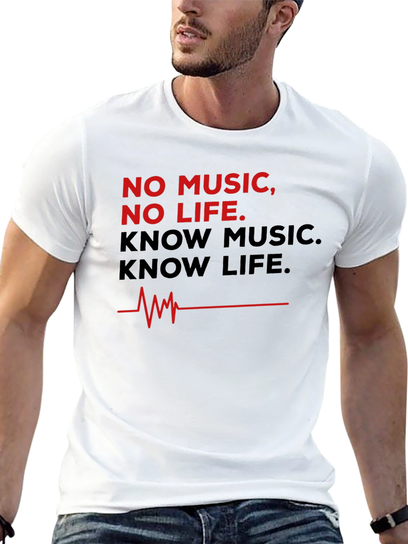 No Music No Life Graphic Tee
