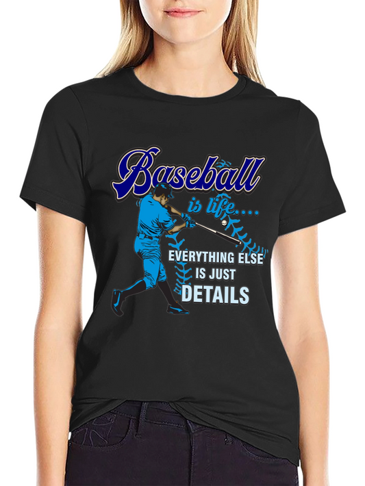 Baseball is Life Graphic T-Shirt
