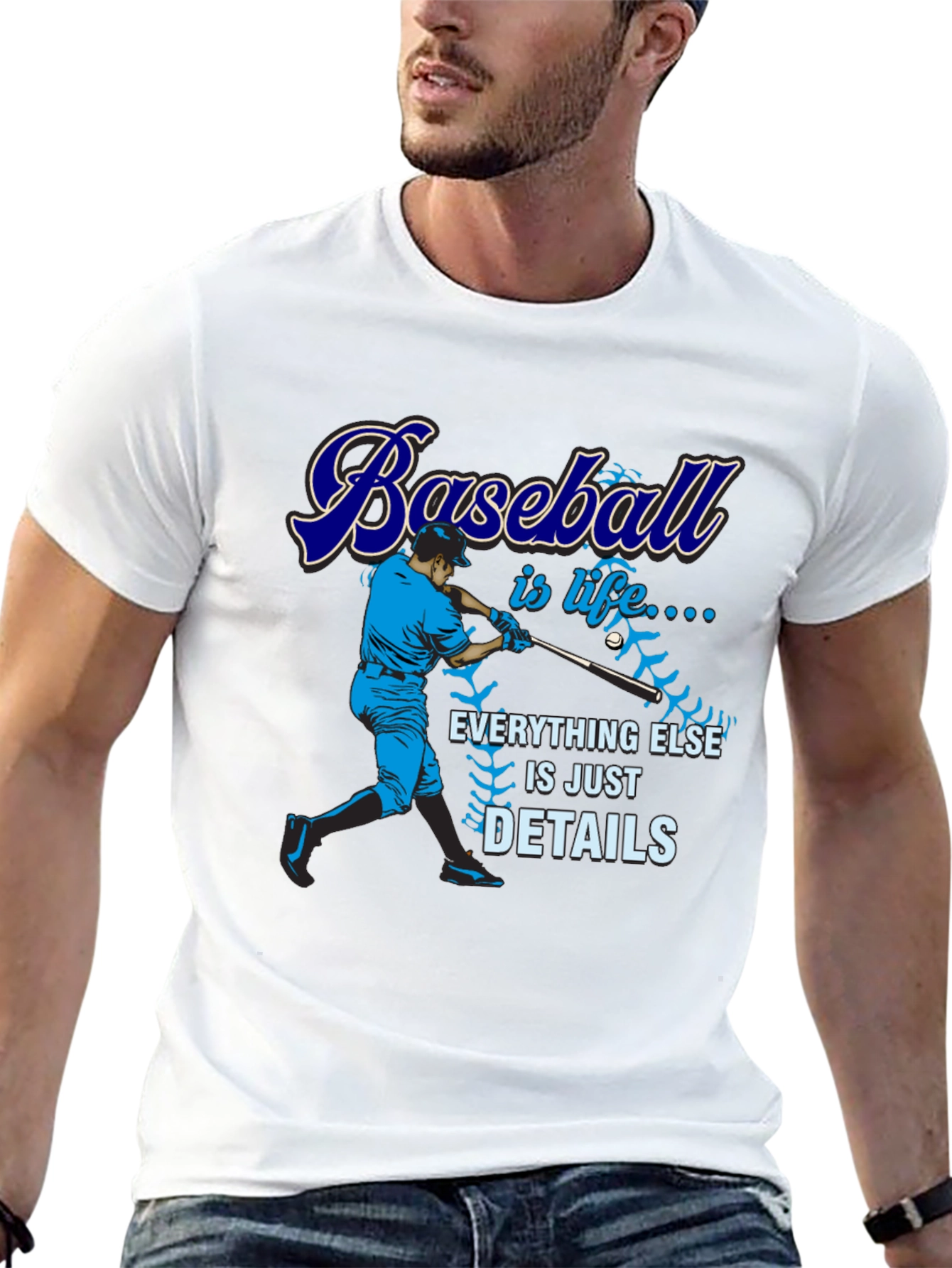 Baseball is Life Graphic T-Shirt