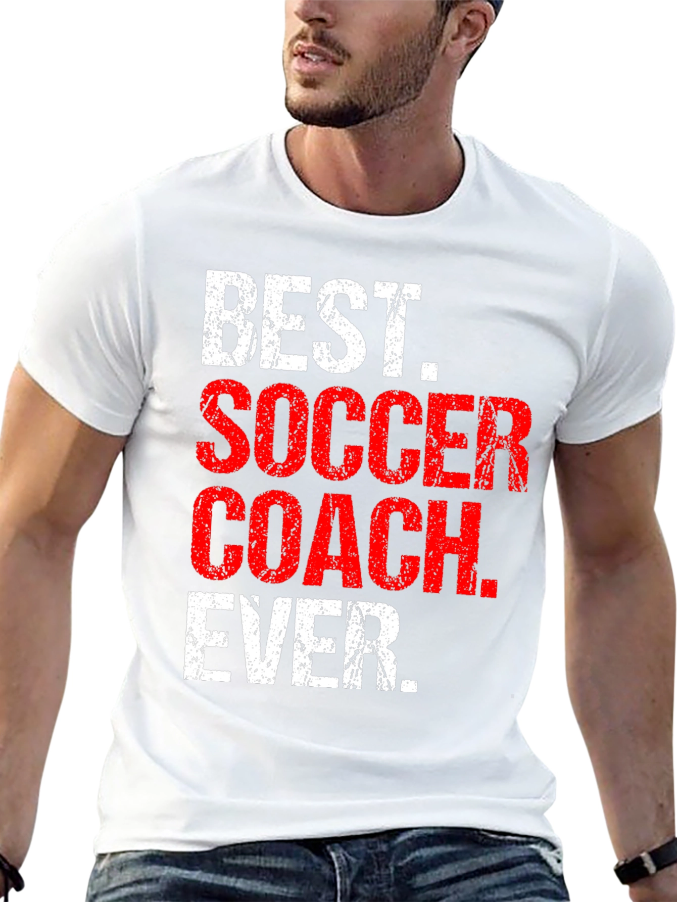 Best Soccer Coach Ever Graphic T-Shirt