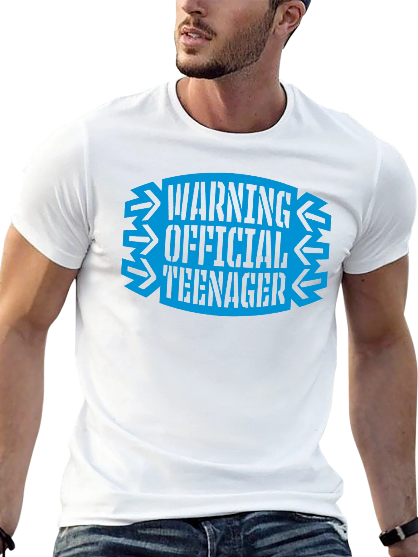 Official Teenager Graphic Tee - Black
