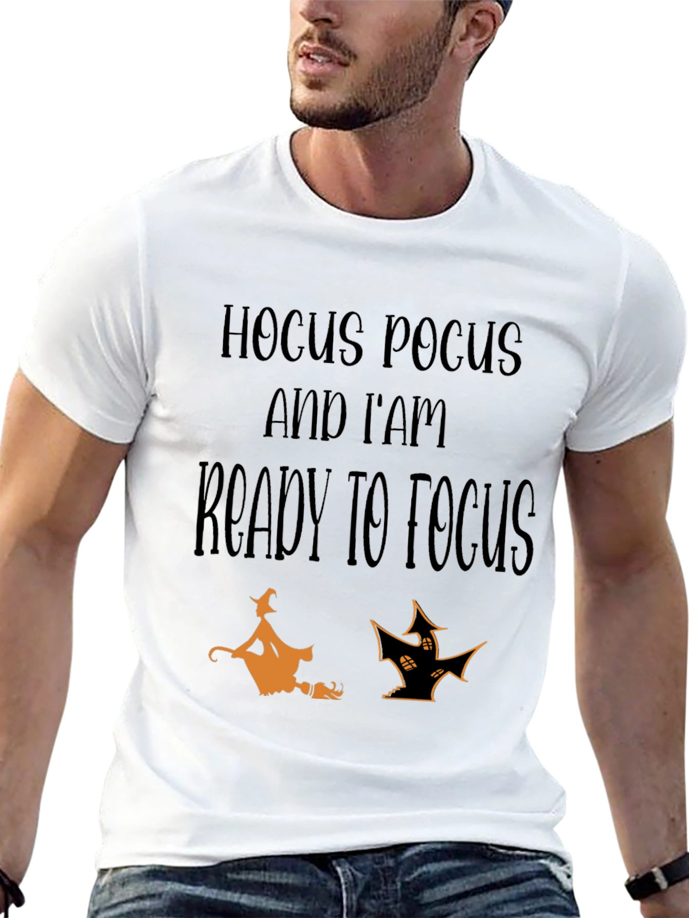 Hocus Pocus Ready to Focus Halloween T-Shirt