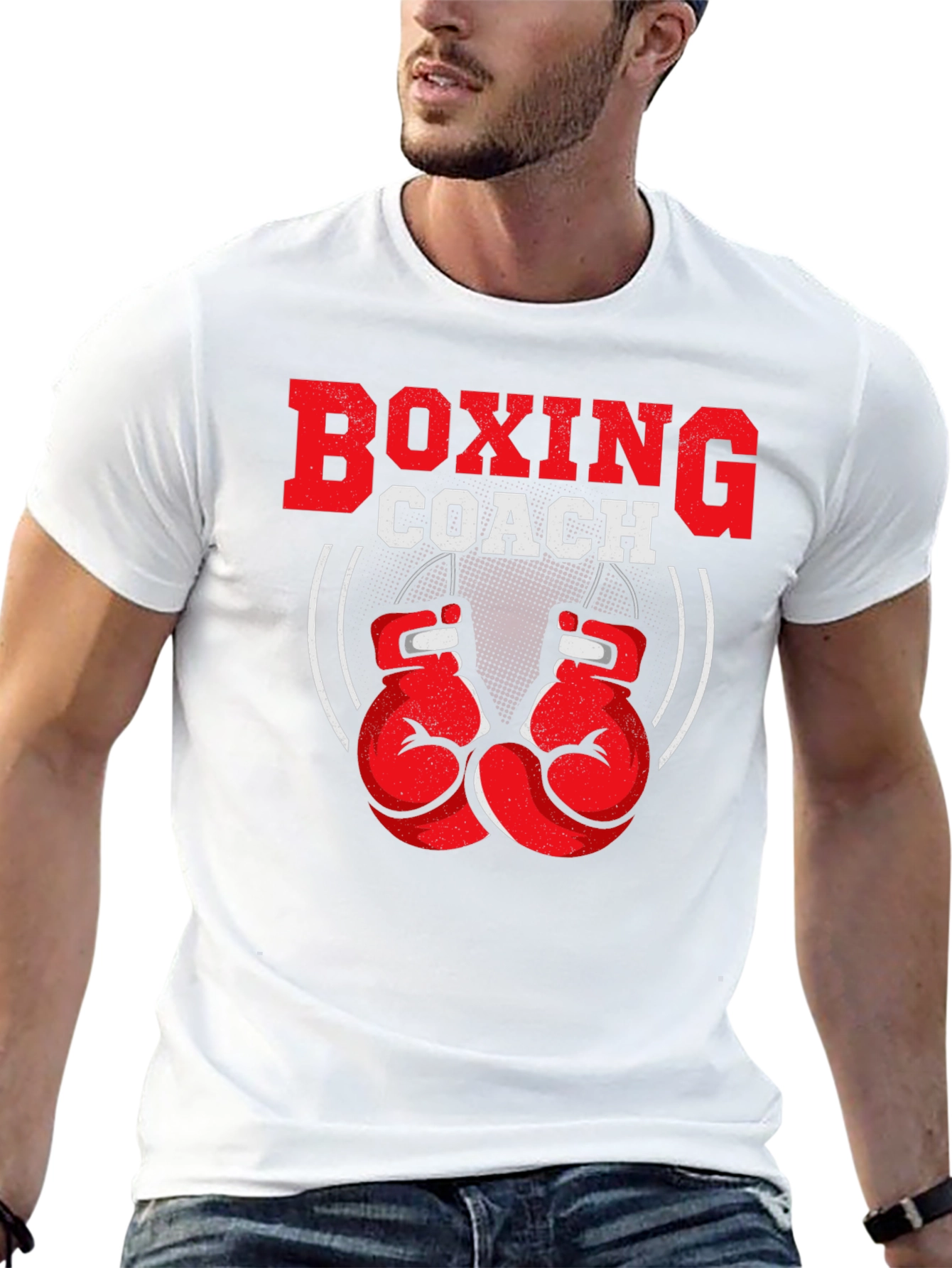 Boxing Coach Graphic T-Shirt