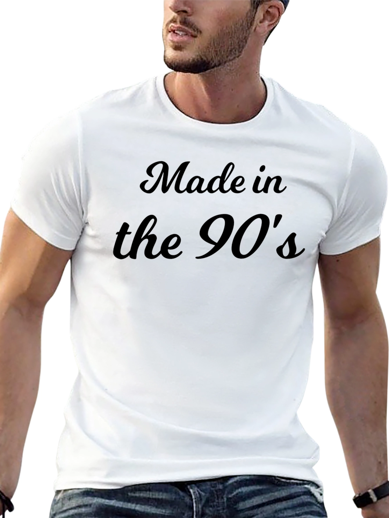 Made in the 90s Black T-Shirt