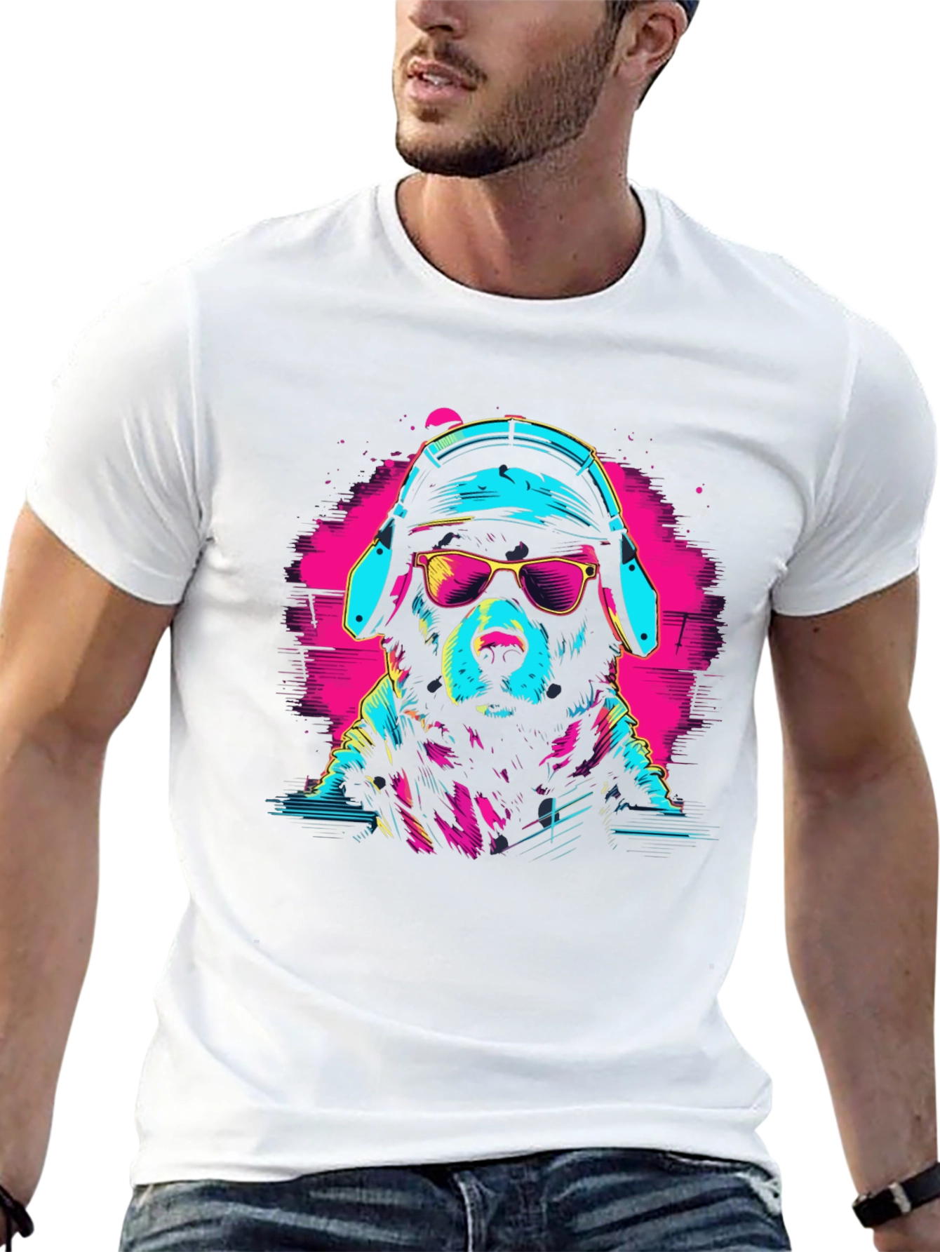 Cool Dog Graphic Tee