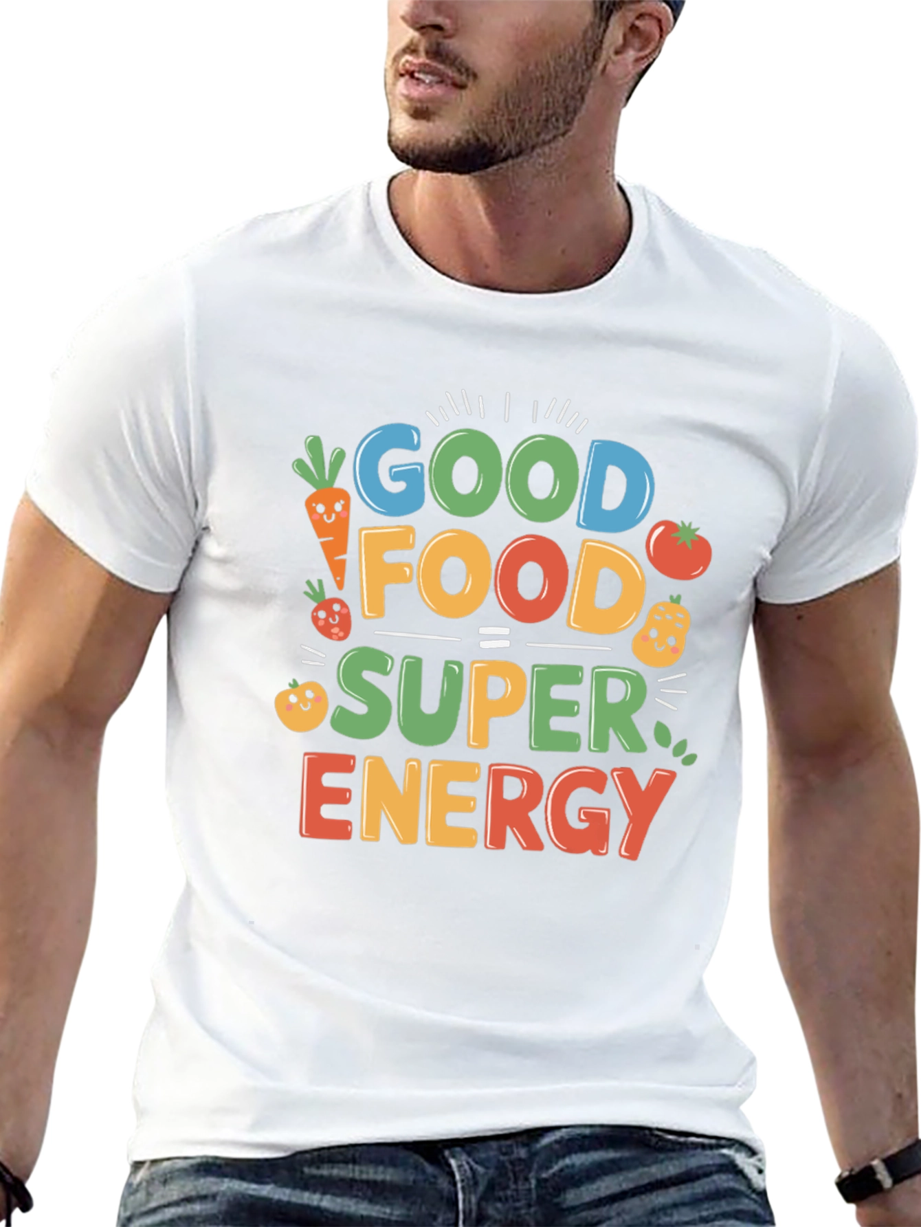 Good Food Super Energy Graphic Tee