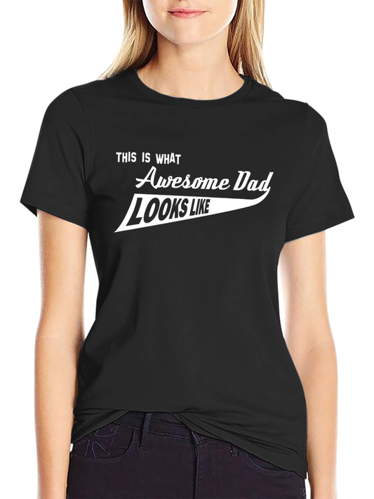 Awesome Dad Graphic T-Shirt