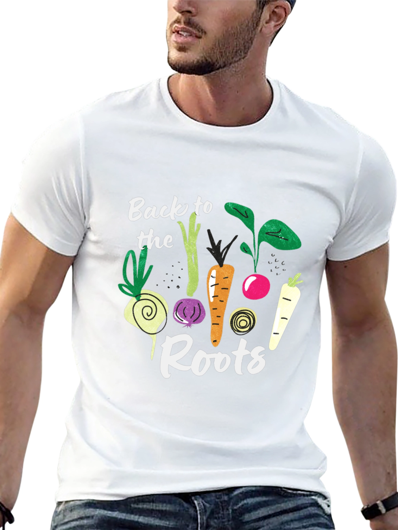 Back to the Roots Graphic T-Shirt