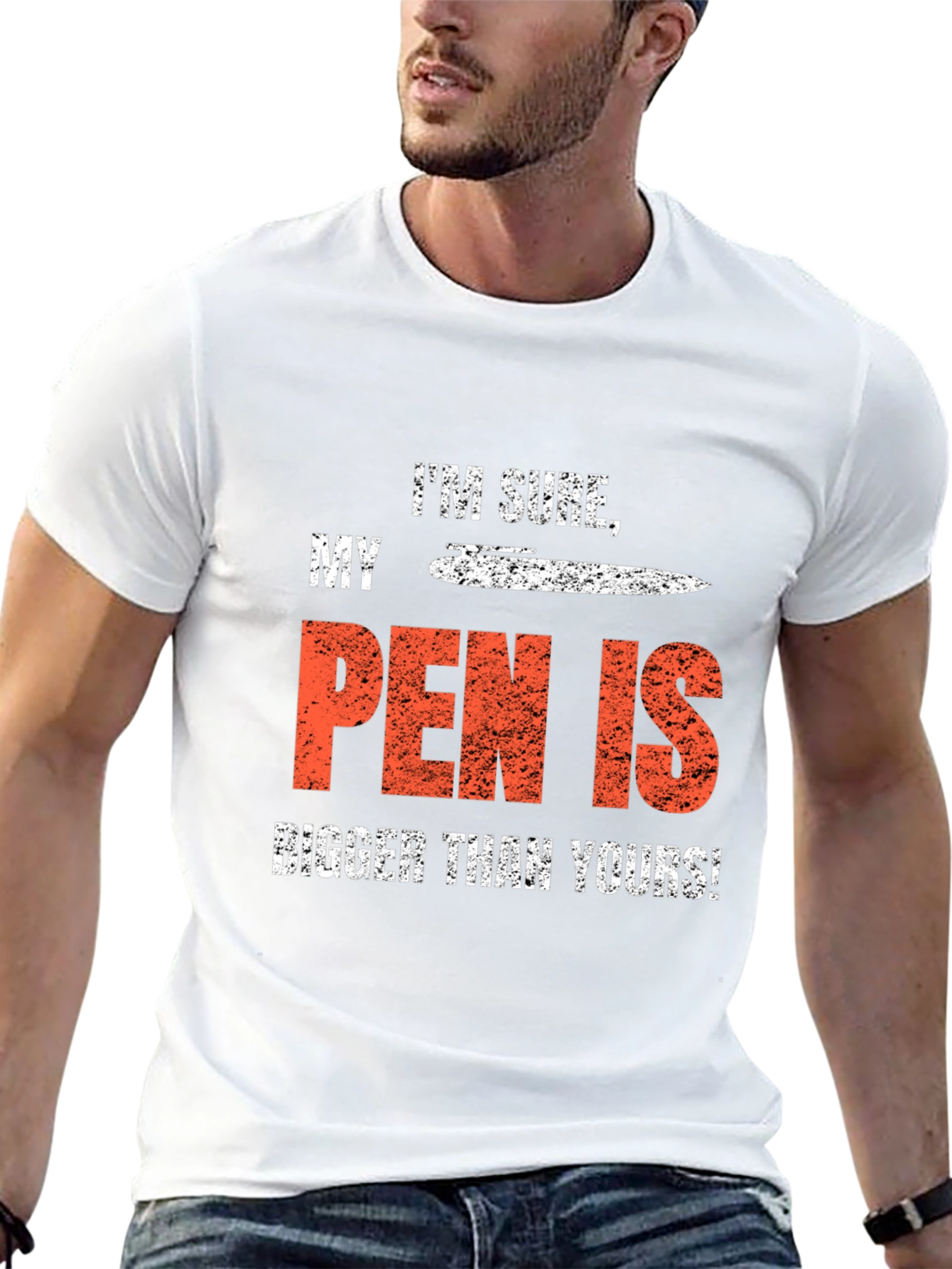 Funny T-Shirt: My Pen Is Bigger Than Yours