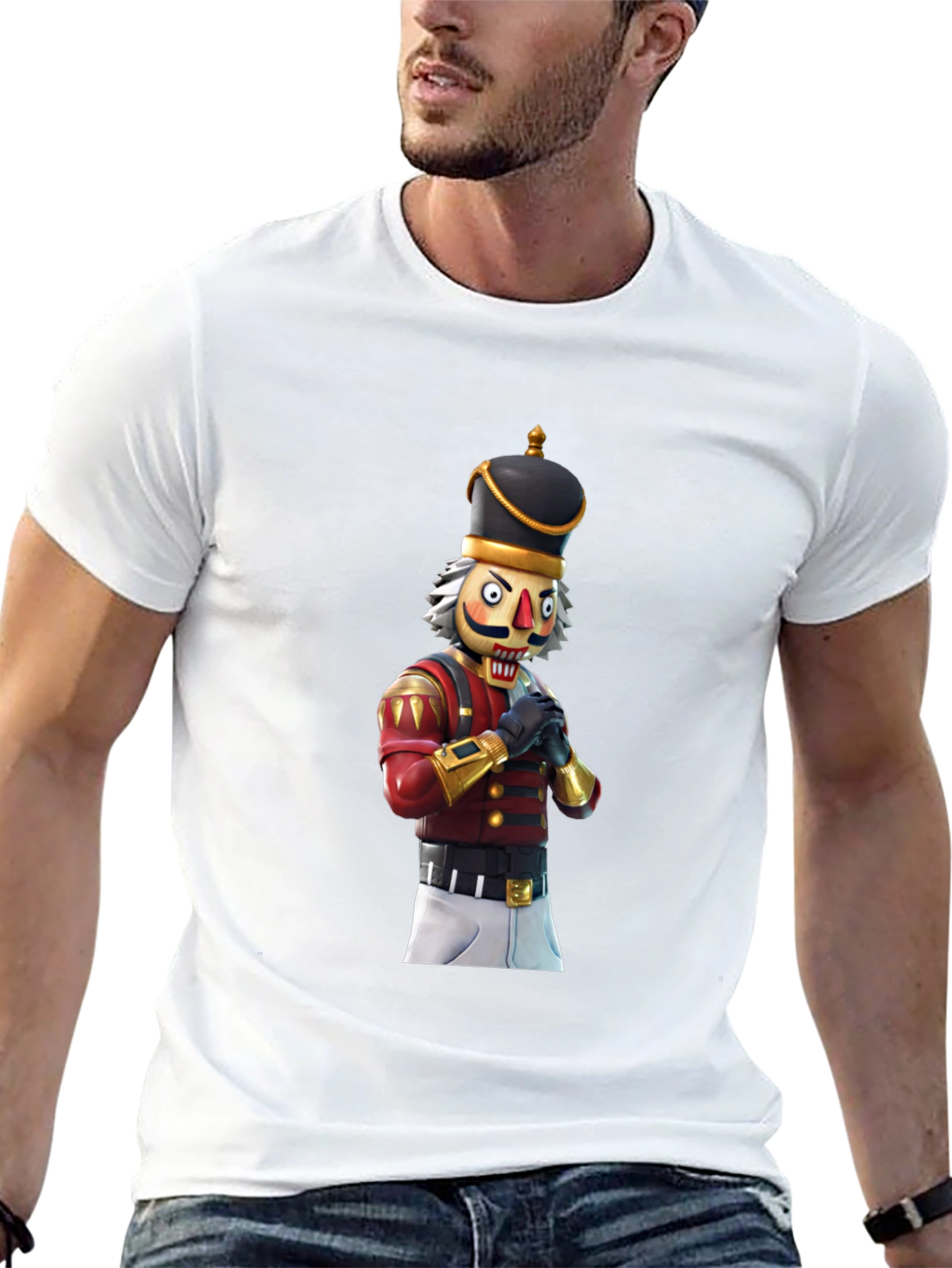 Nutcracker Fortnite T-Shirt Black